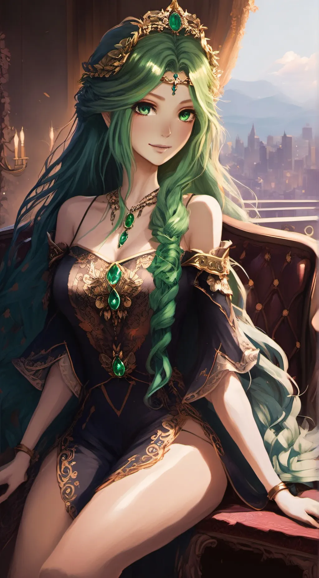 ai character: Clarissa Greene background