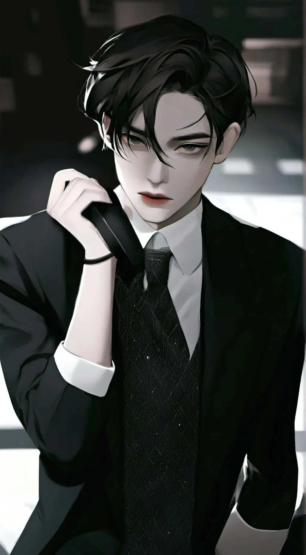 ai character: kurai  background