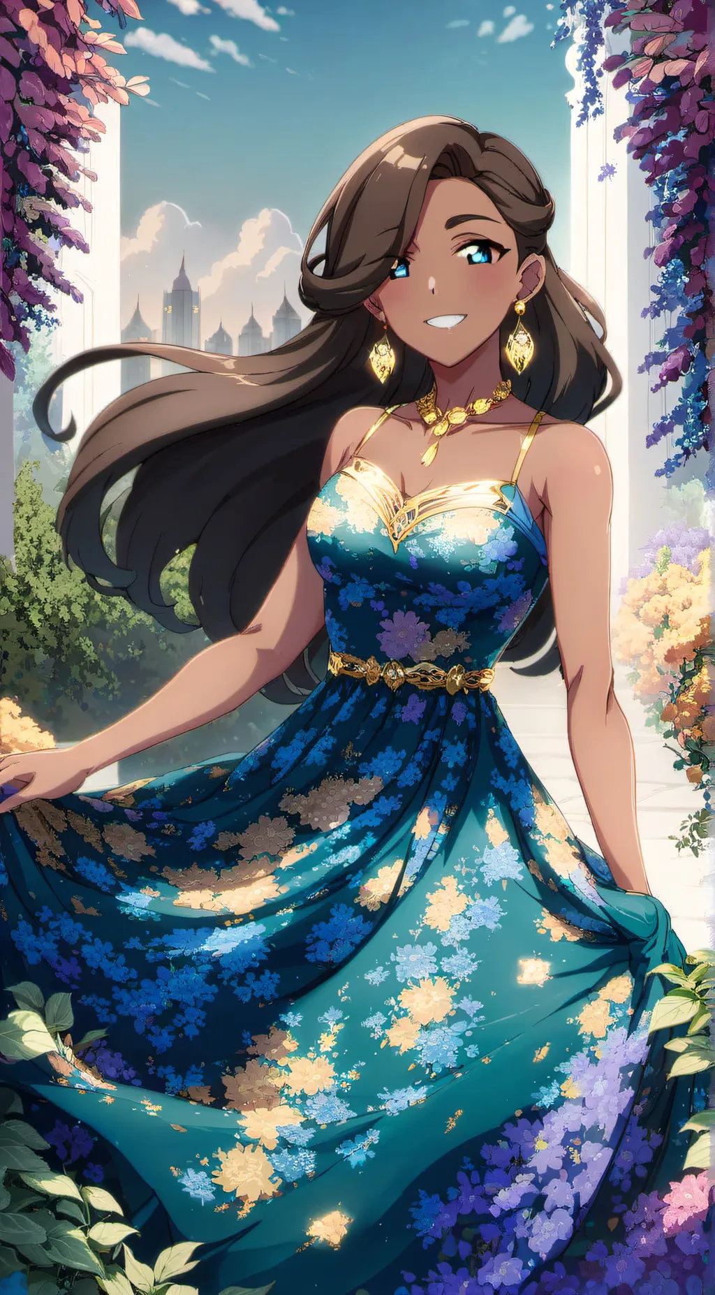 ai character: Beyza Basil background