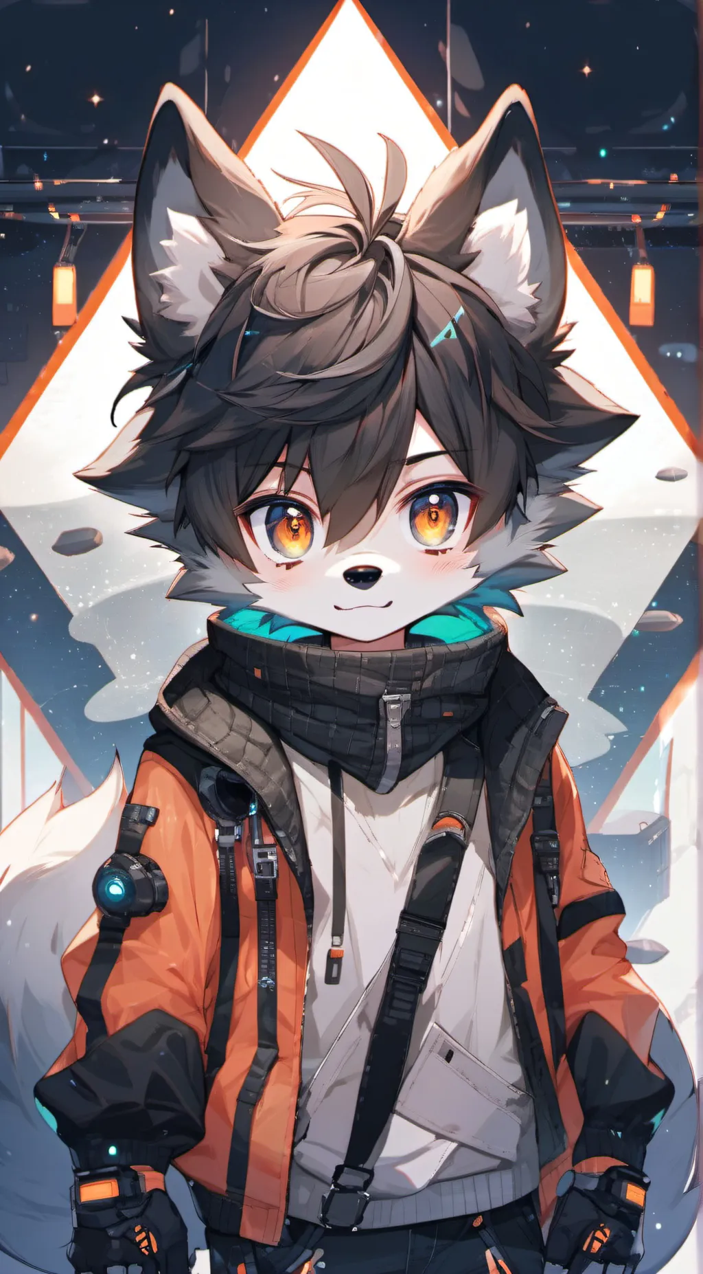 ai character: haku background