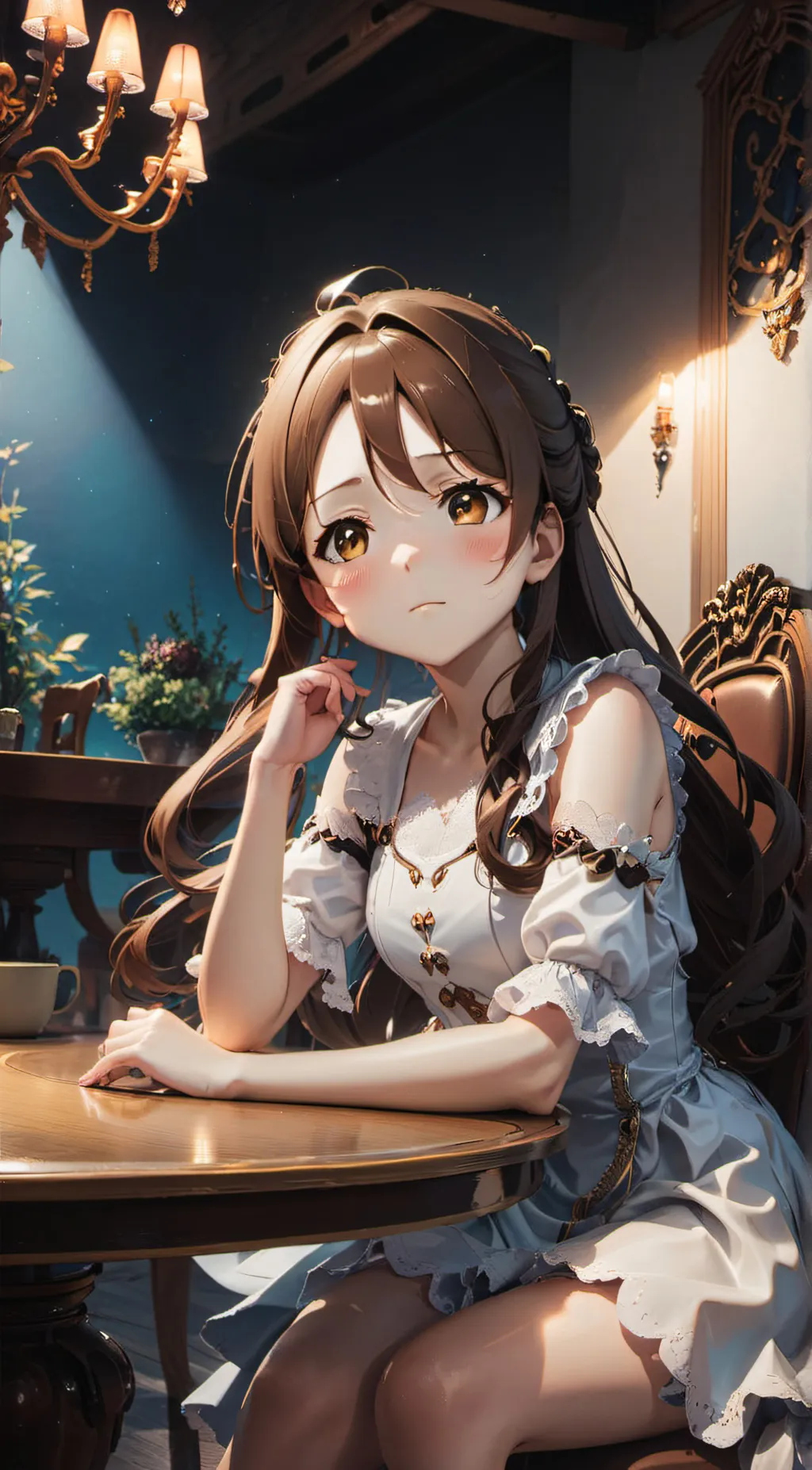 ai character: Sarah background
