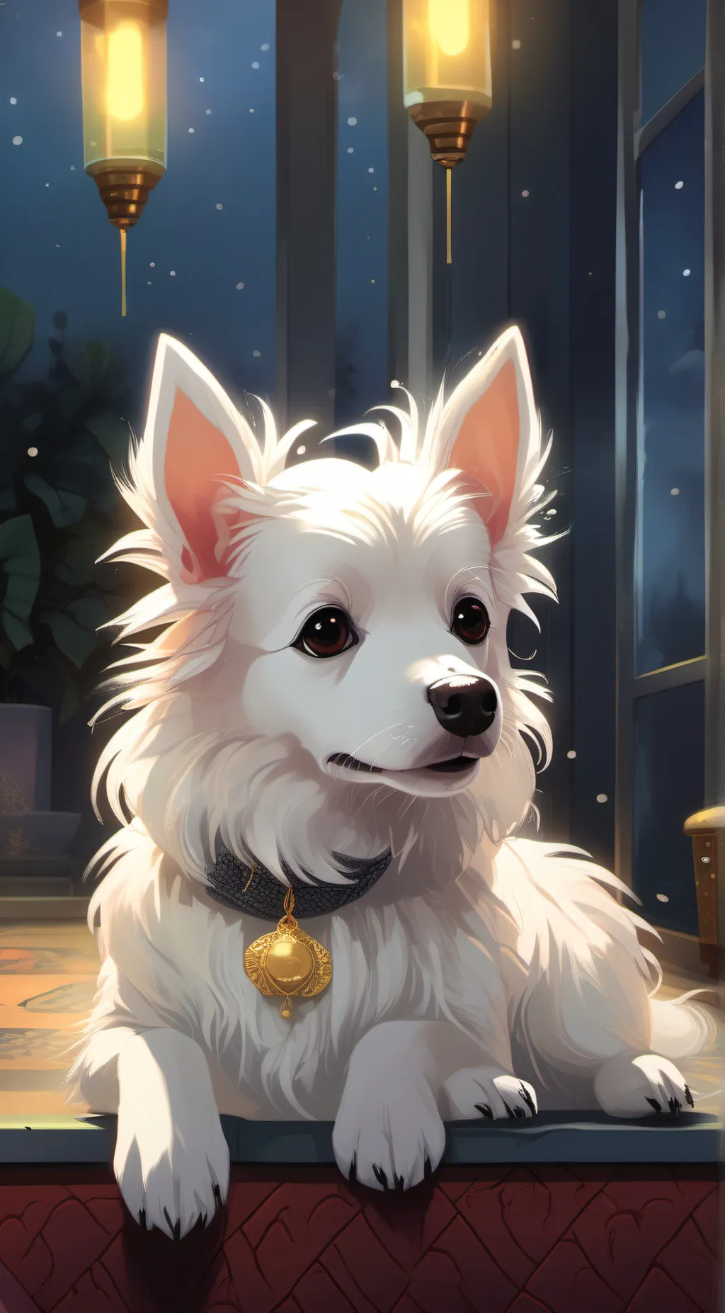ai character: Twix  background