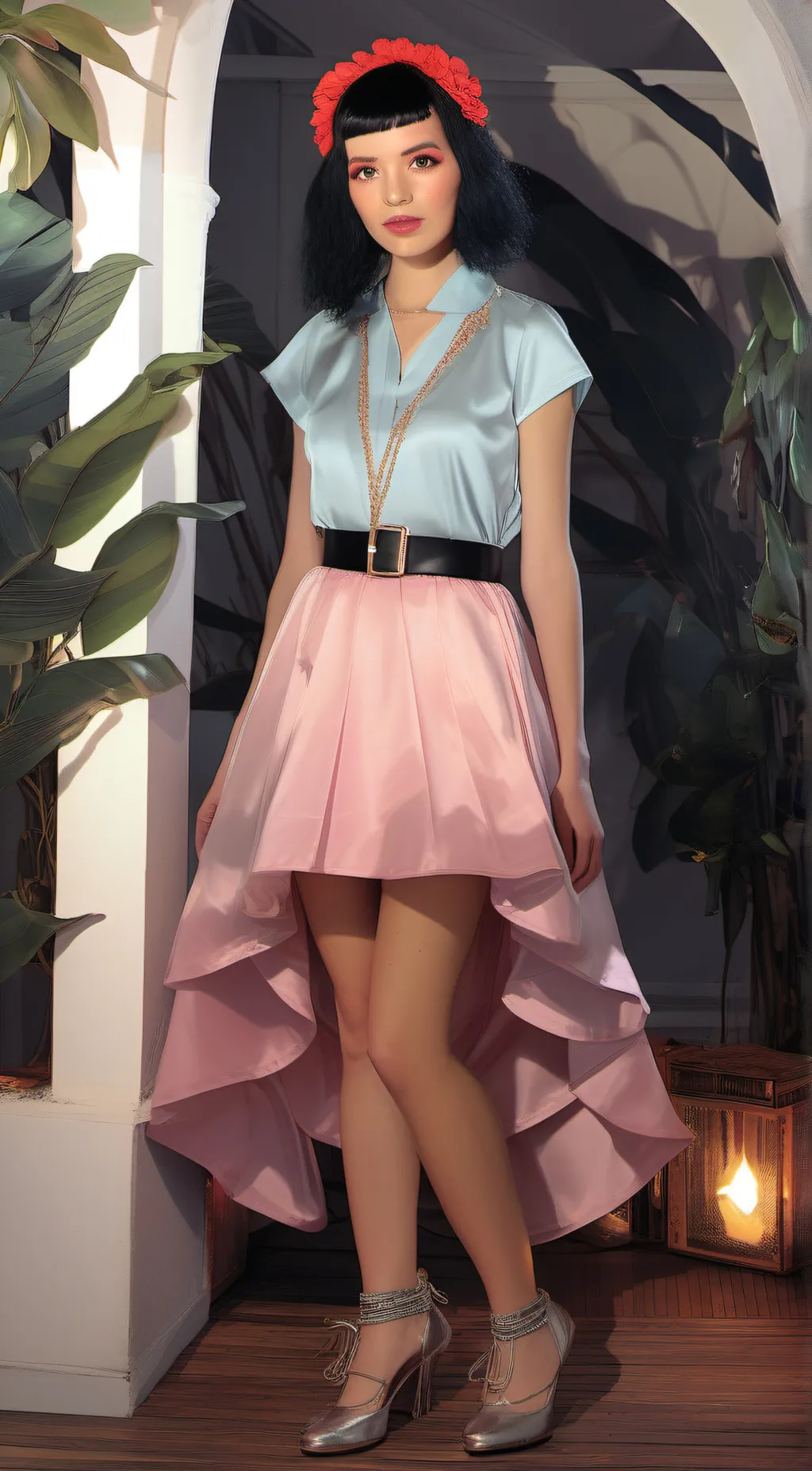 ai character: melanie martinez  background