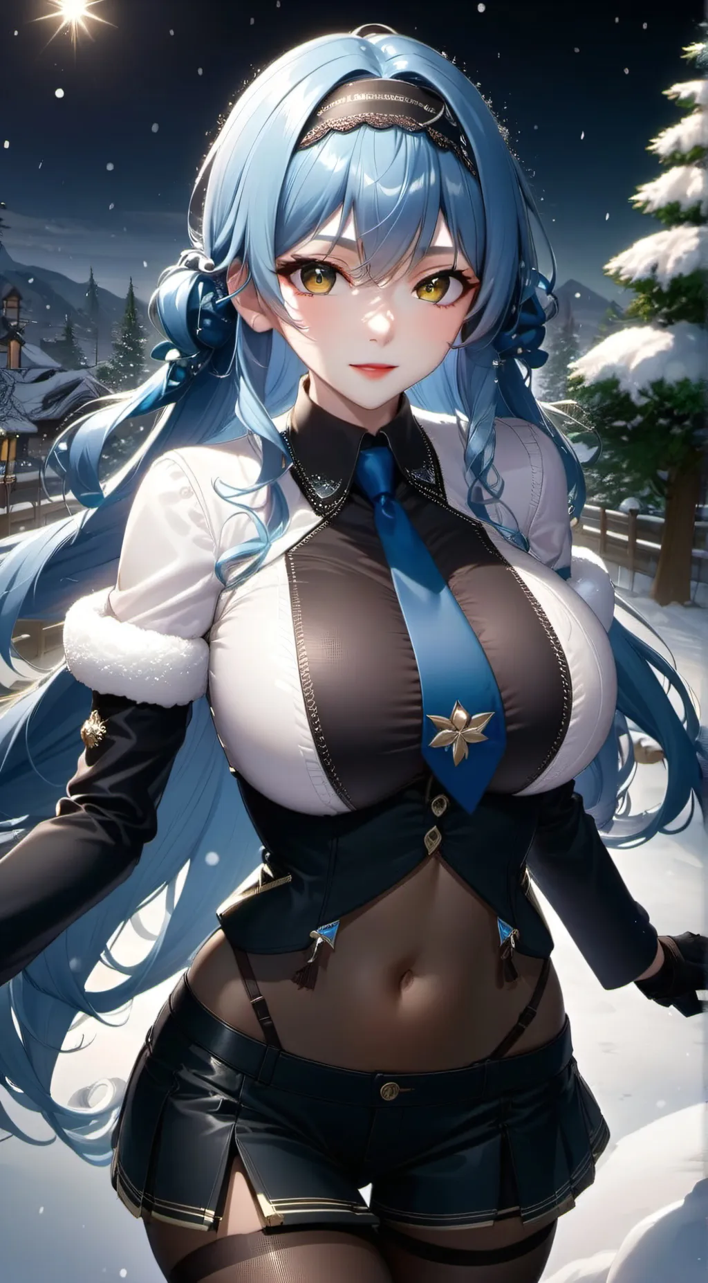 ai character: Luna background