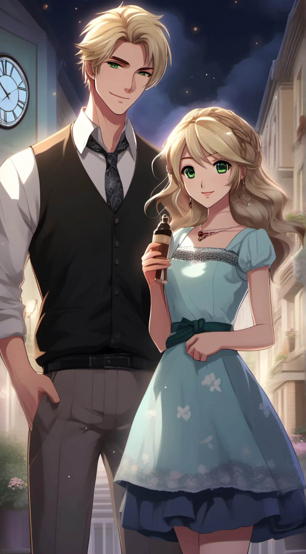 ai character: bella background