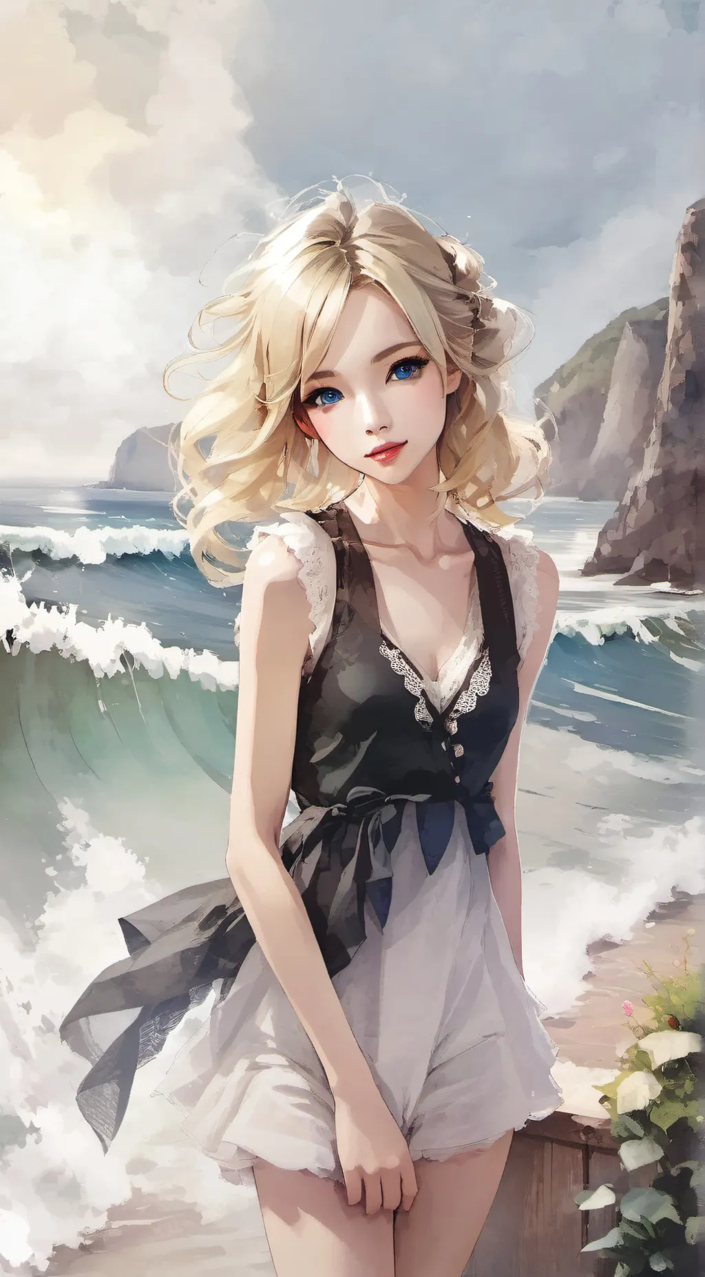 ai character: Sofia background