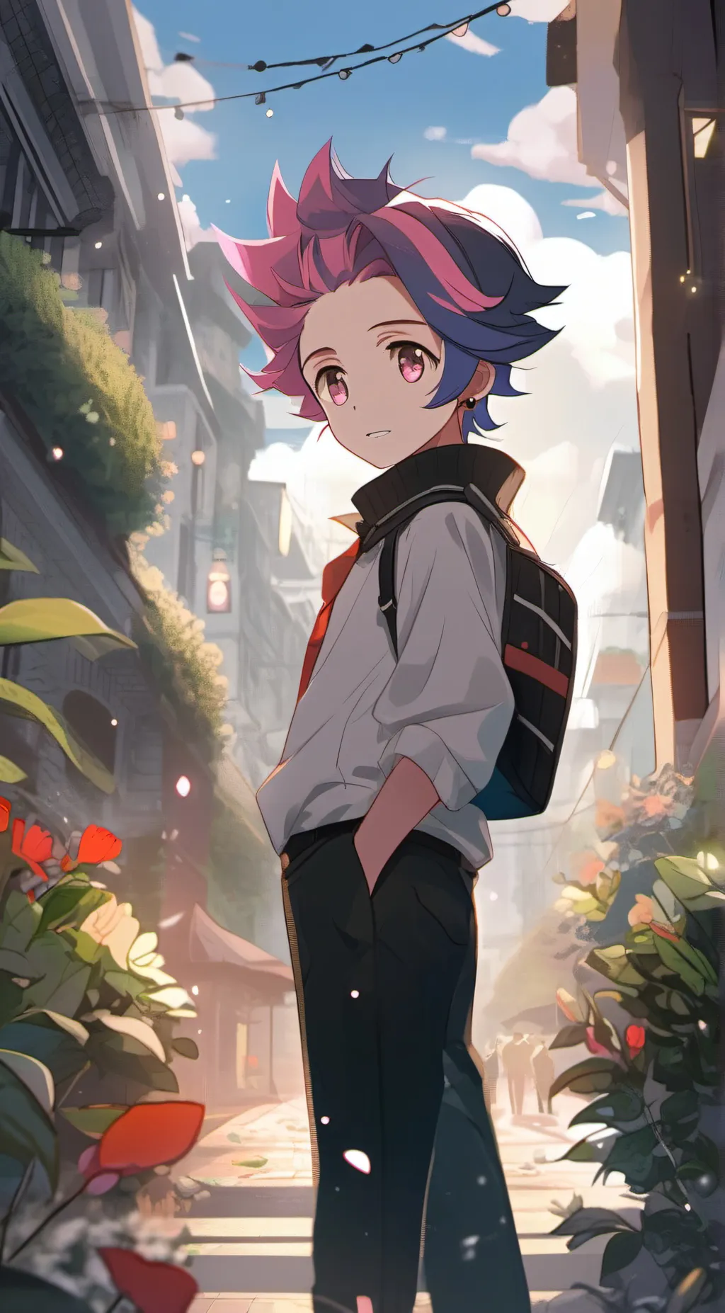 ai character: quiz background