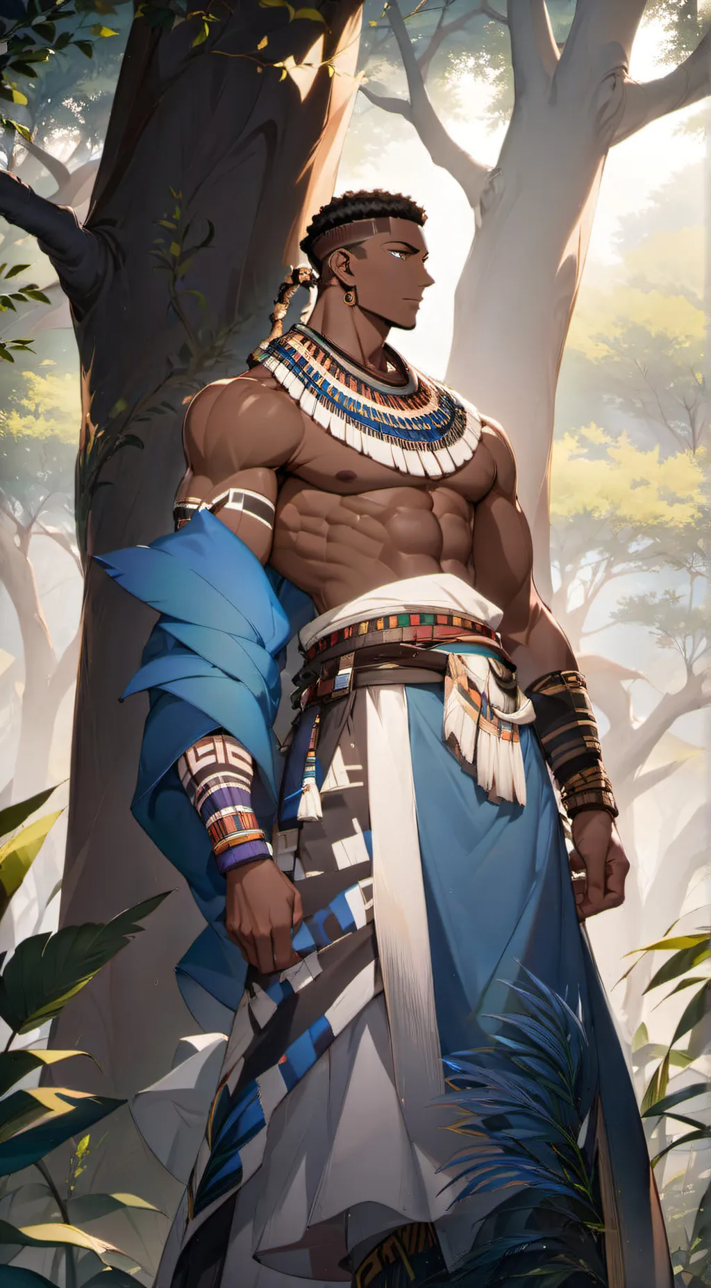 ai character: Shaka Adoboli background
