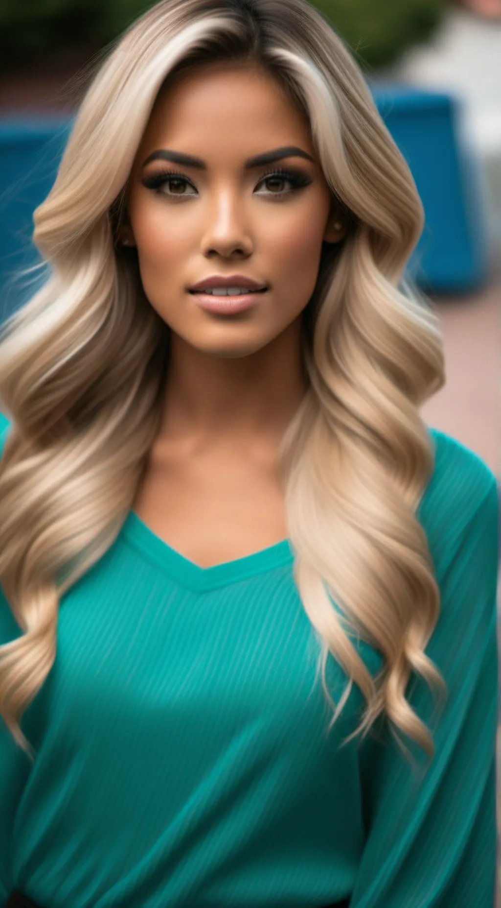 ai character: Ariana background