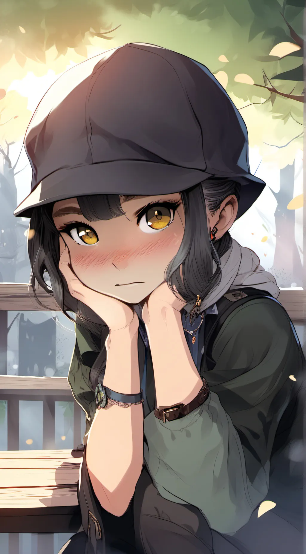 ai character: Ella background