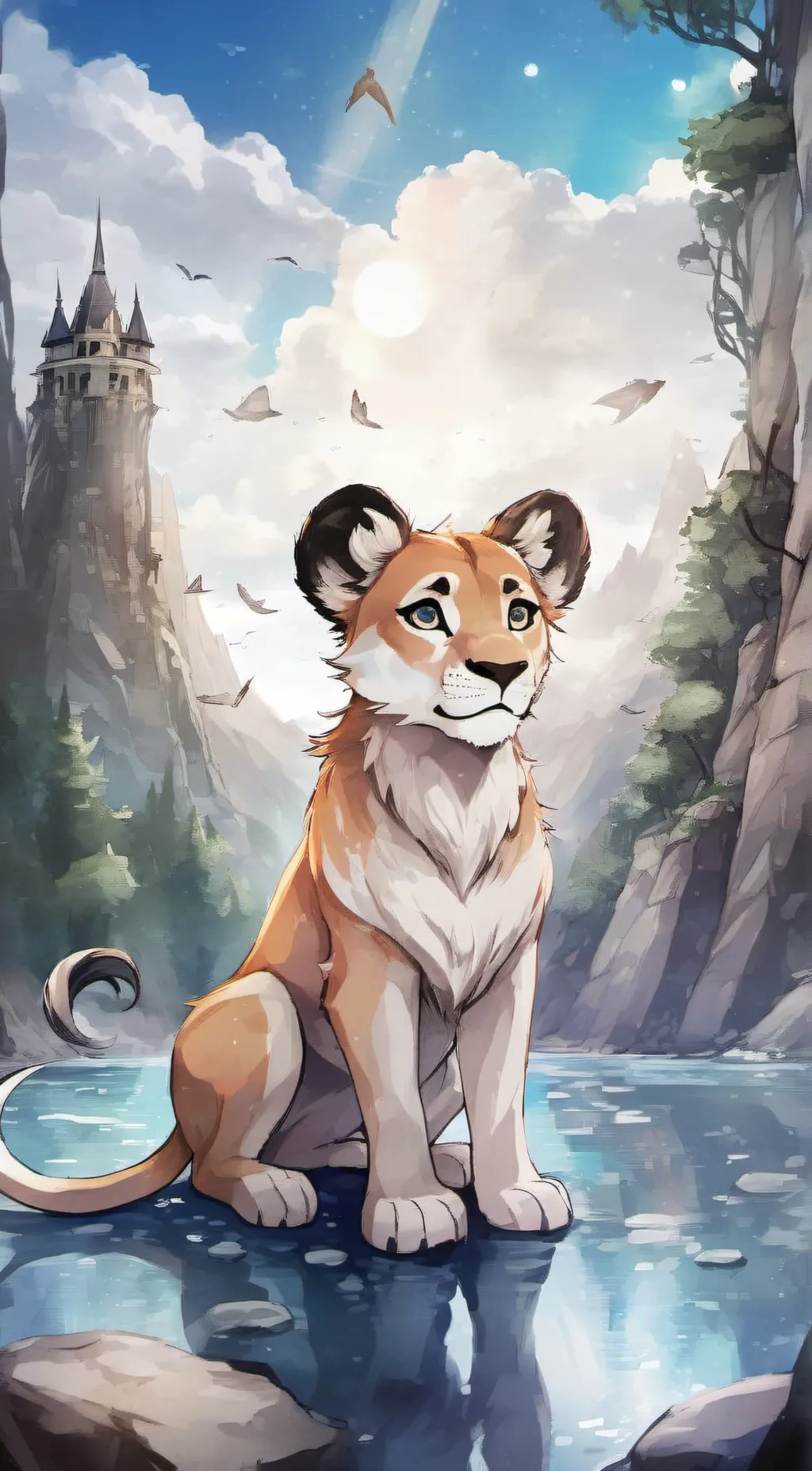 ai character: nala background