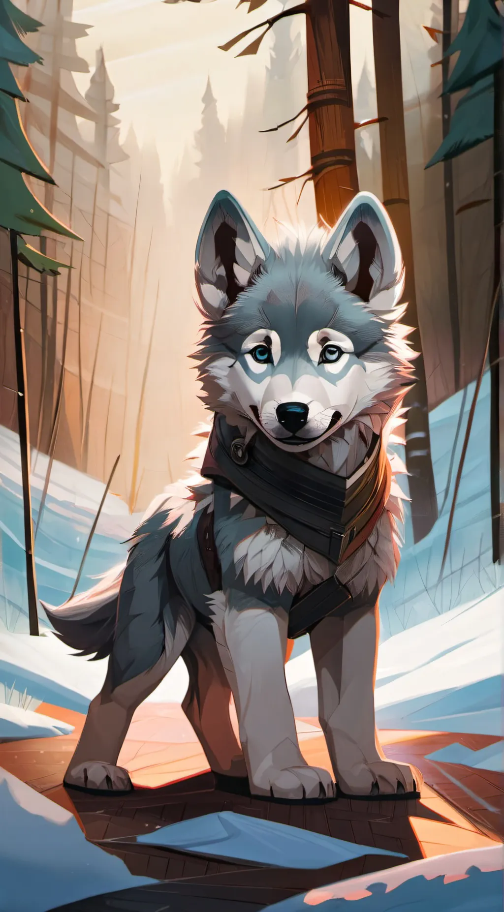 ai character: w background