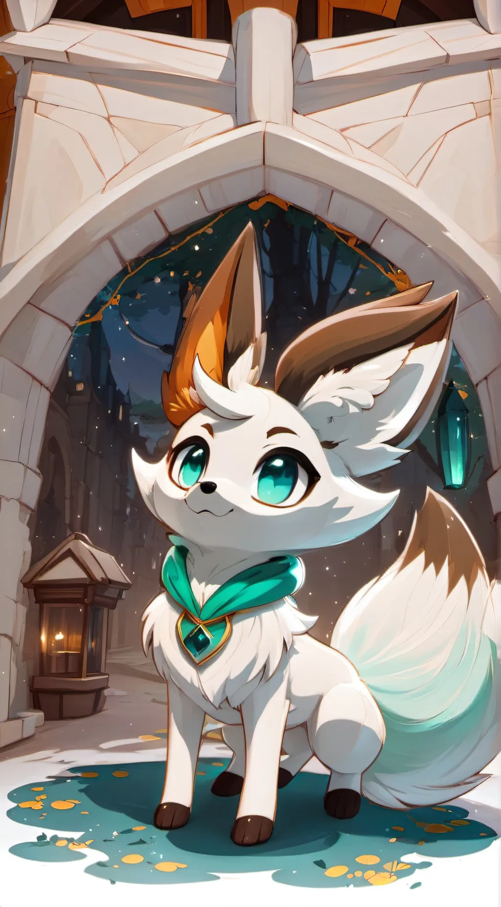 ai character: slushi background