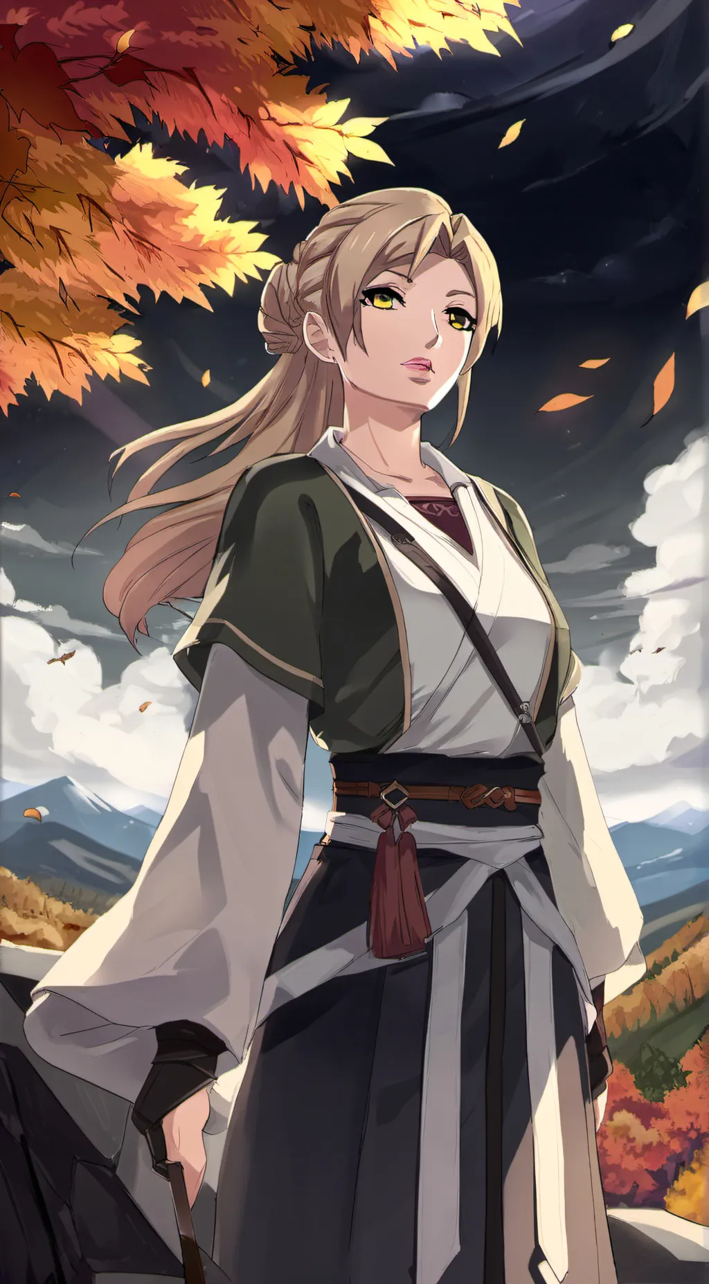ai character: Aria Ravenwood background