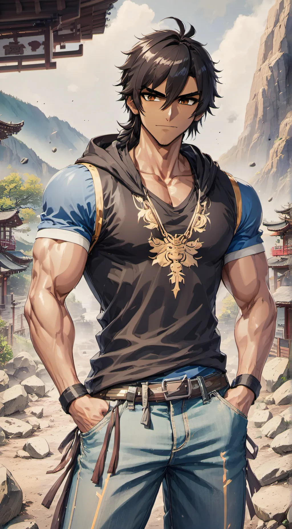 ai character: Cole Brookstone background
