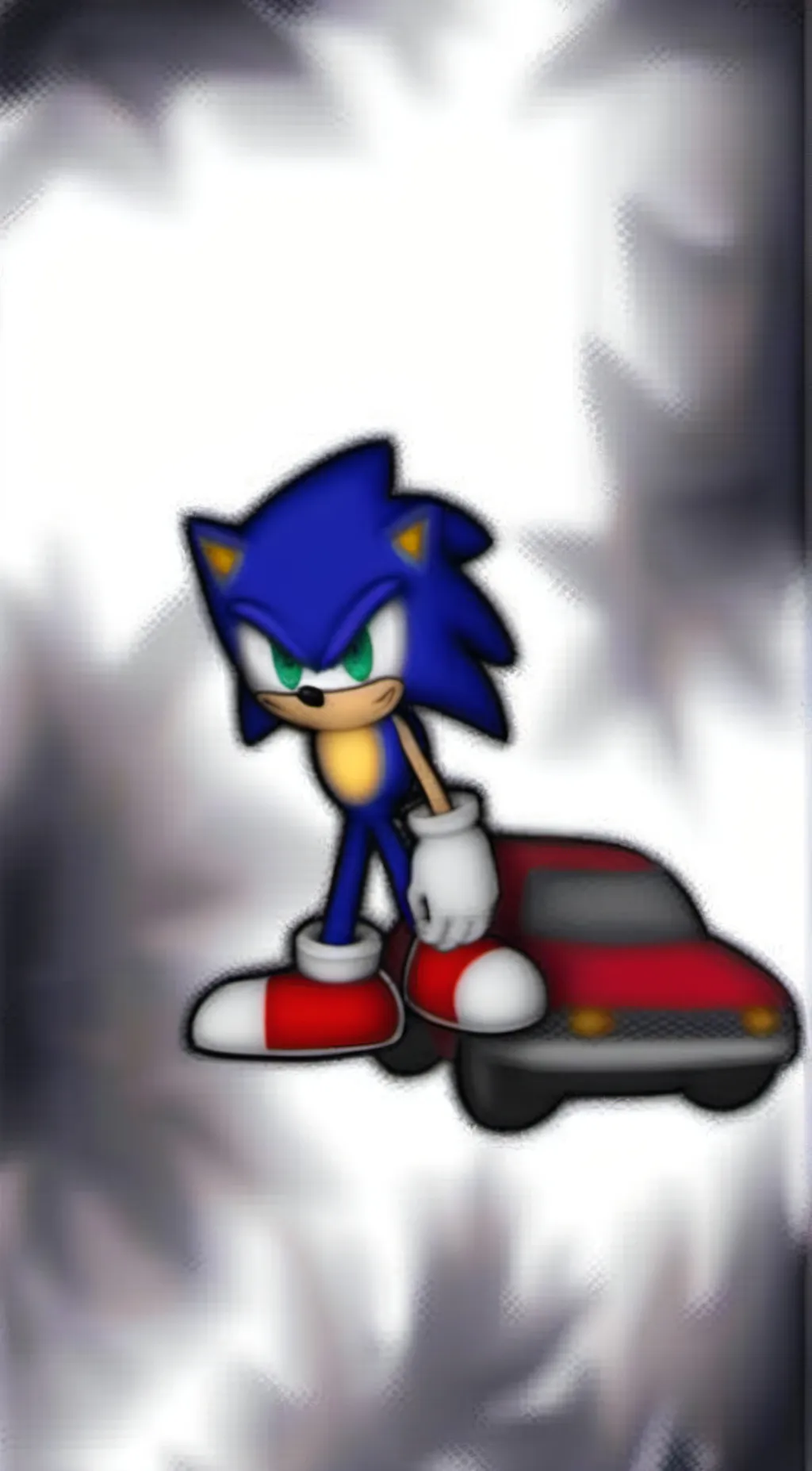 ai character: Sonic background