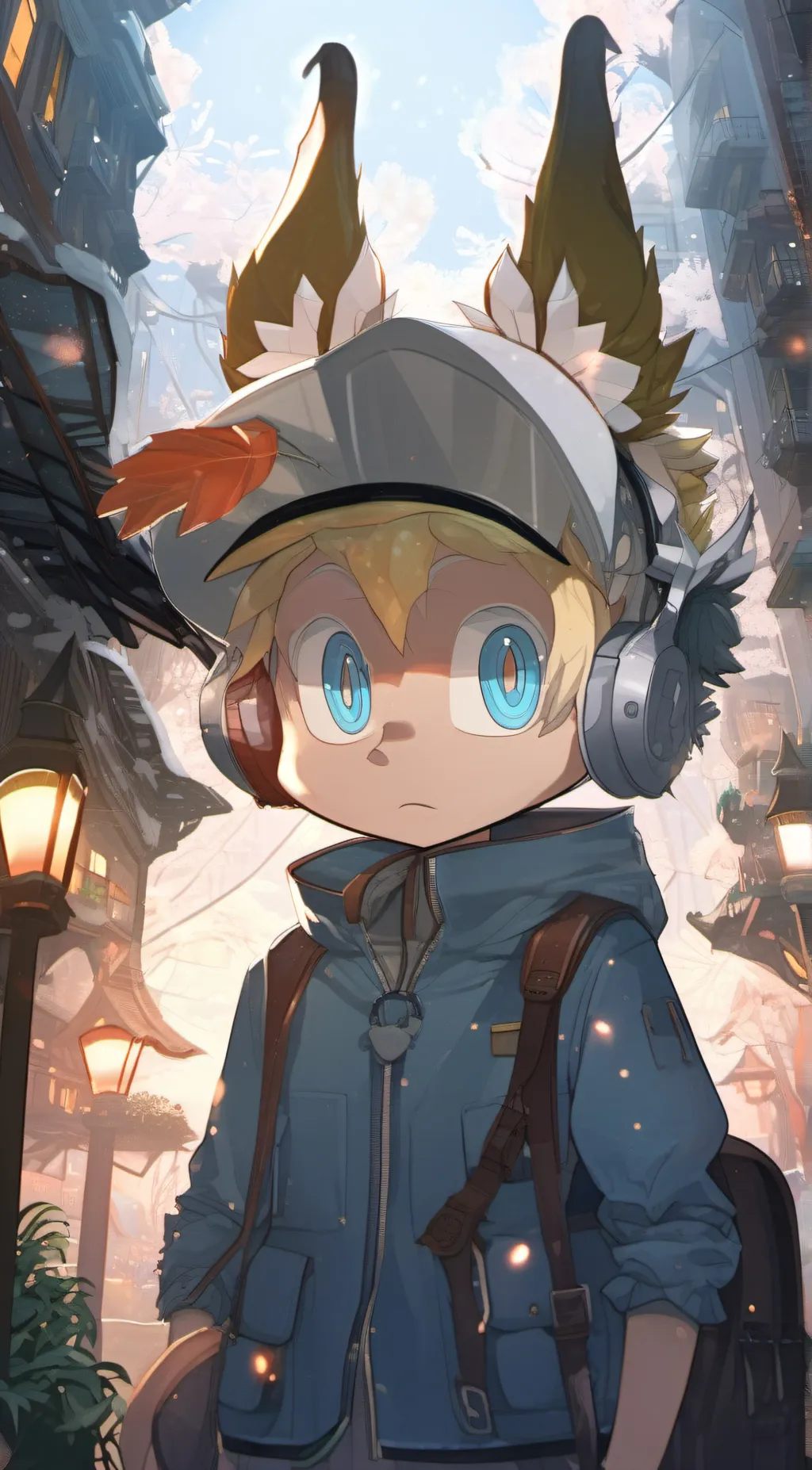 ai character: tails  background