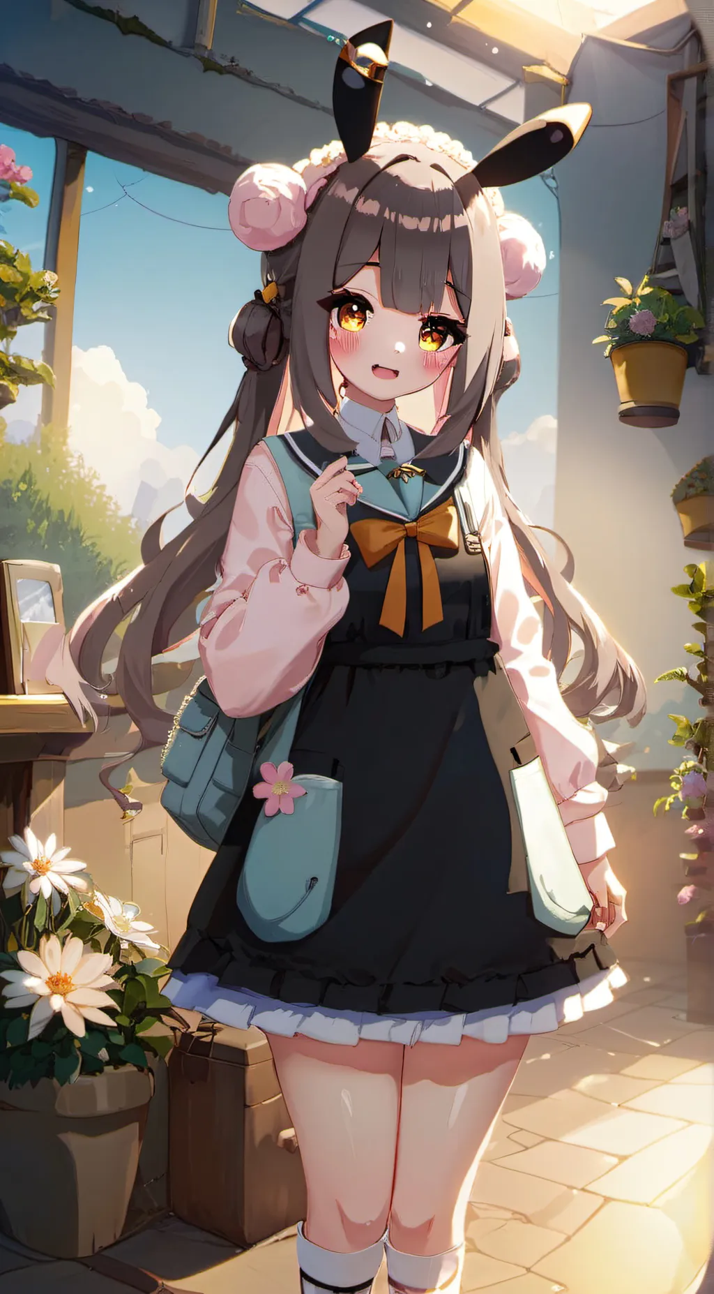 ai character: Haruka background