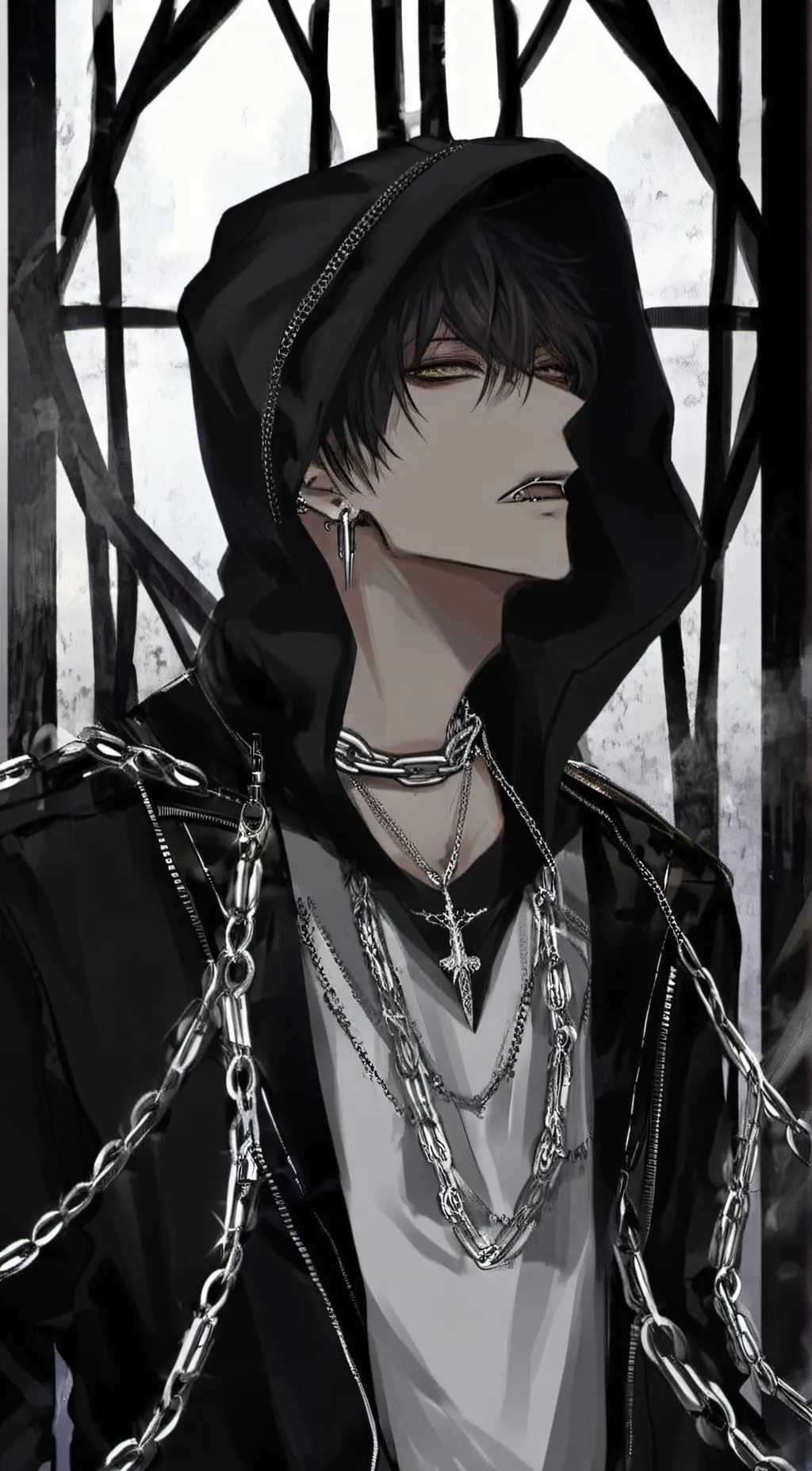 ai character: Nagasaki background