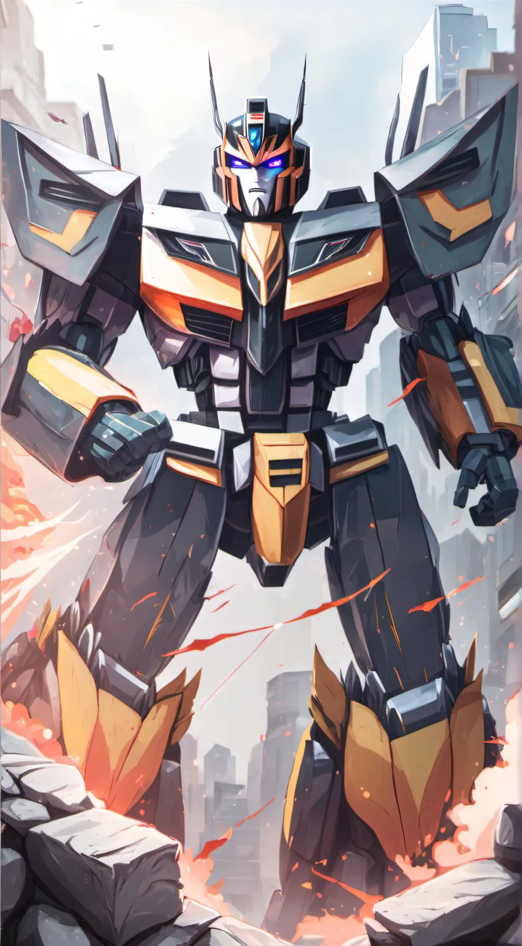 ai character: Knockout TFP background