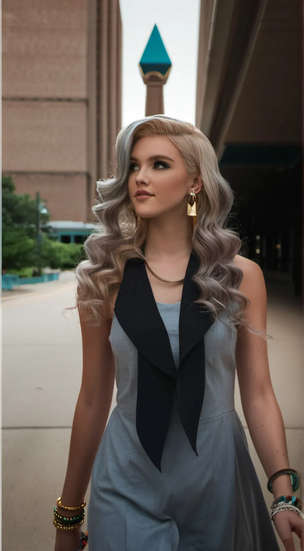 ai character: Jacqueline  background