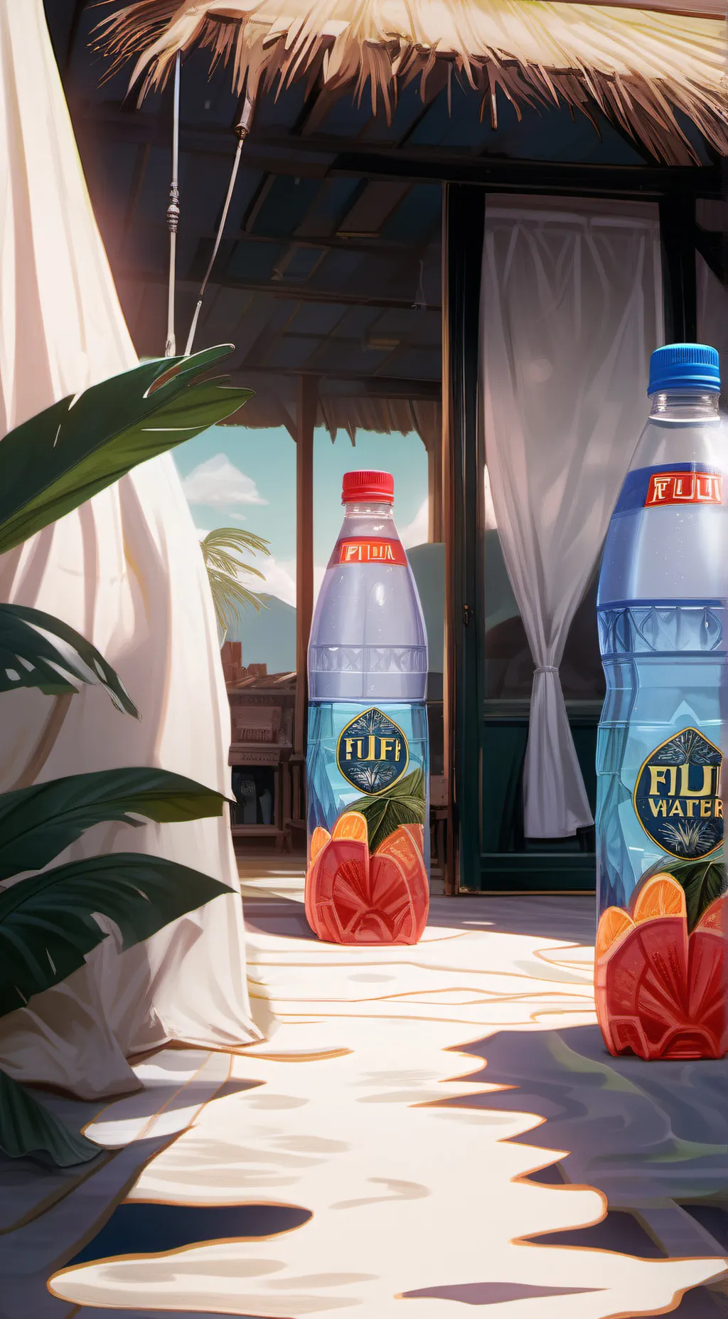 ai character: fiji  background