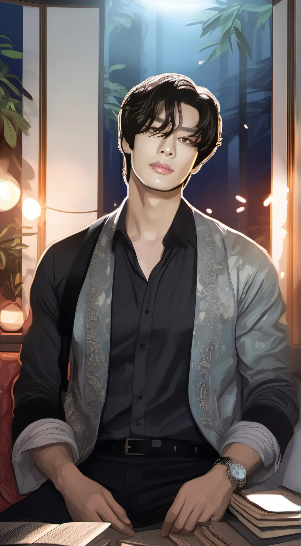 ai character: Jake  background