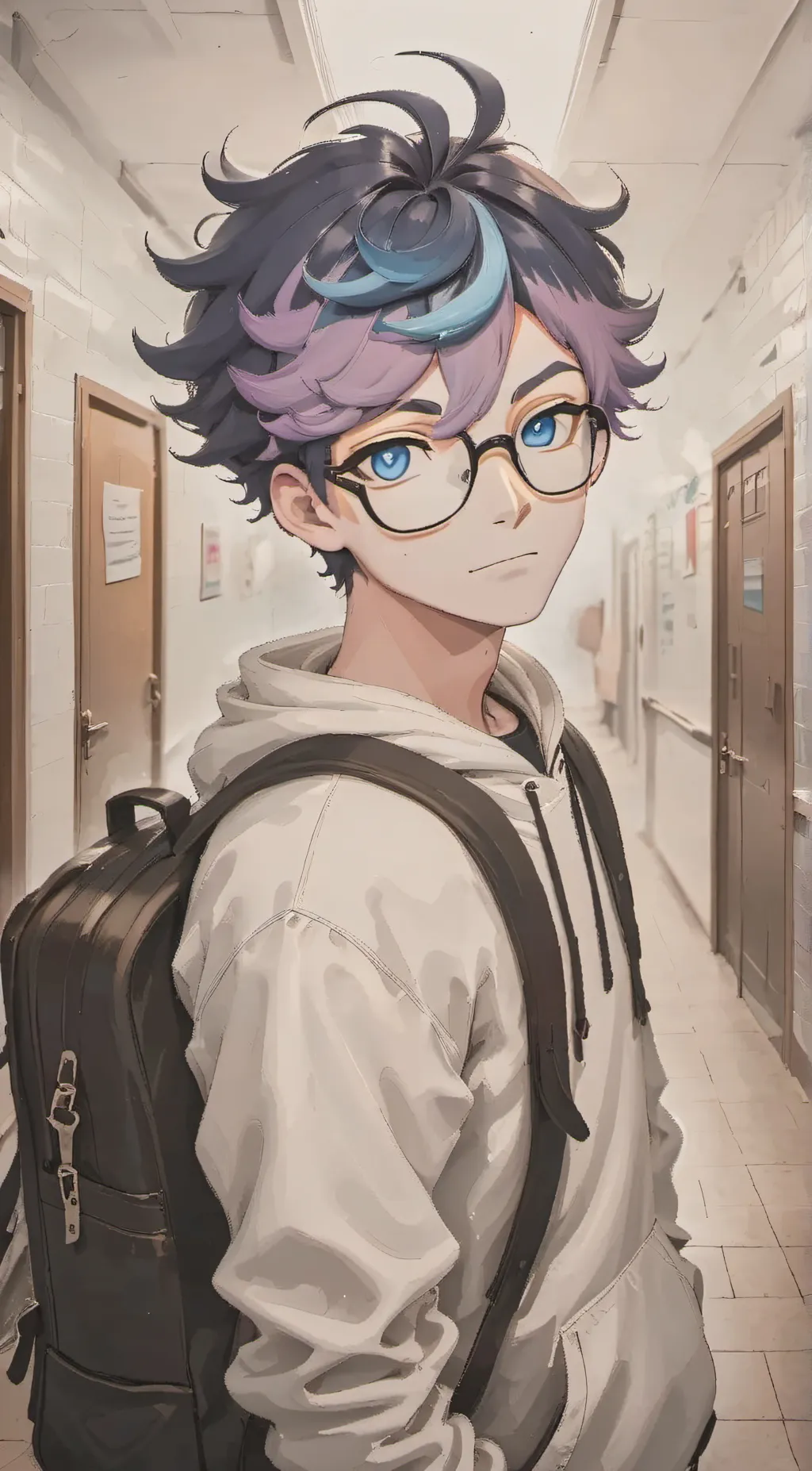 ai character: andrew background