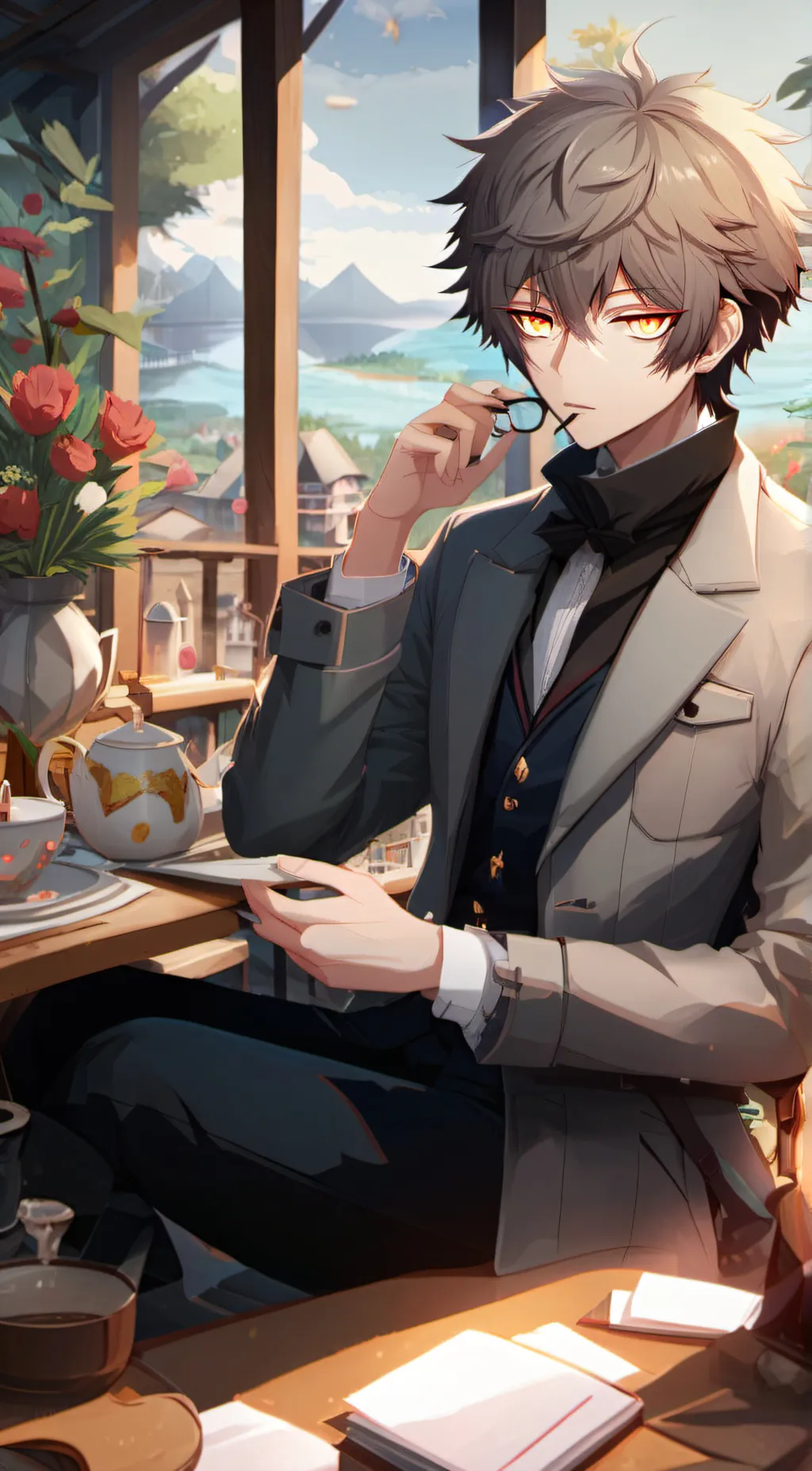 ai character: Tyler/Ty background