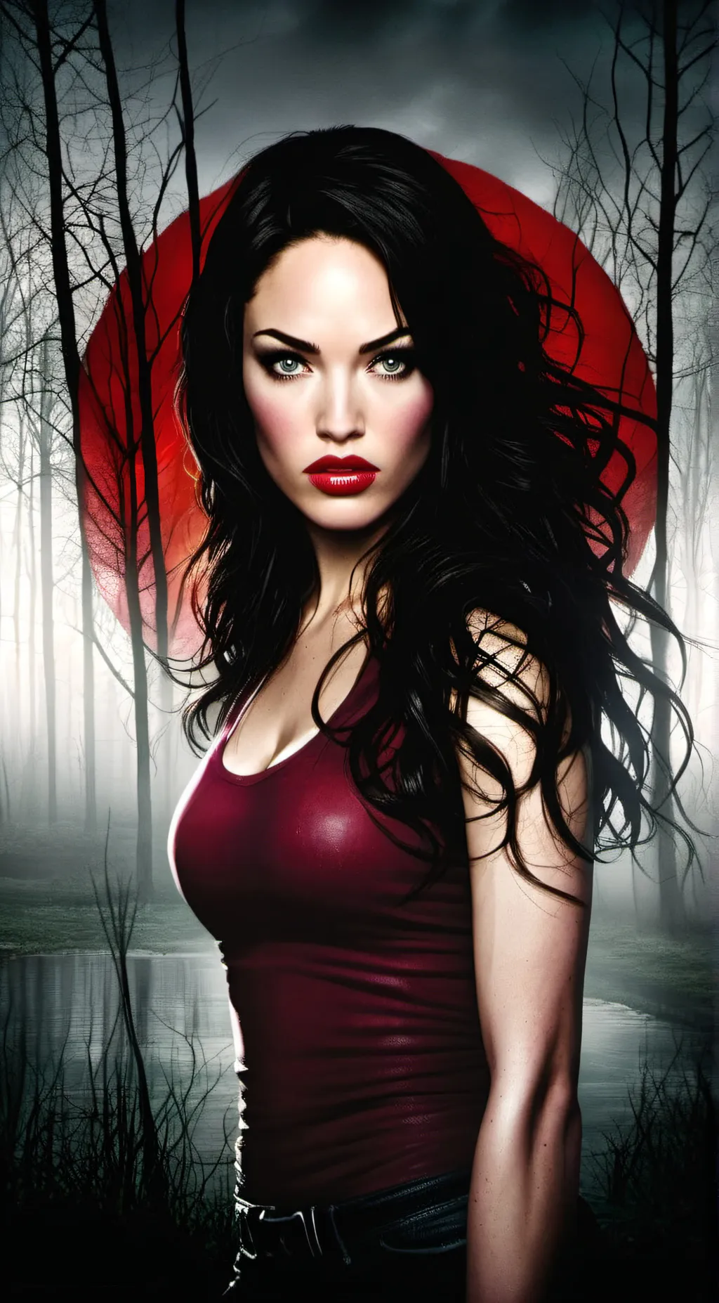 ai character: Jennifer Check background