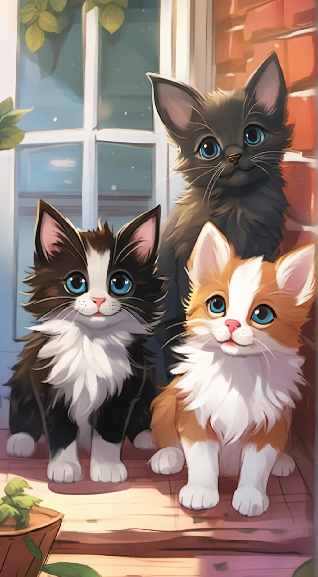 ai character: coco, eliot, romeo background