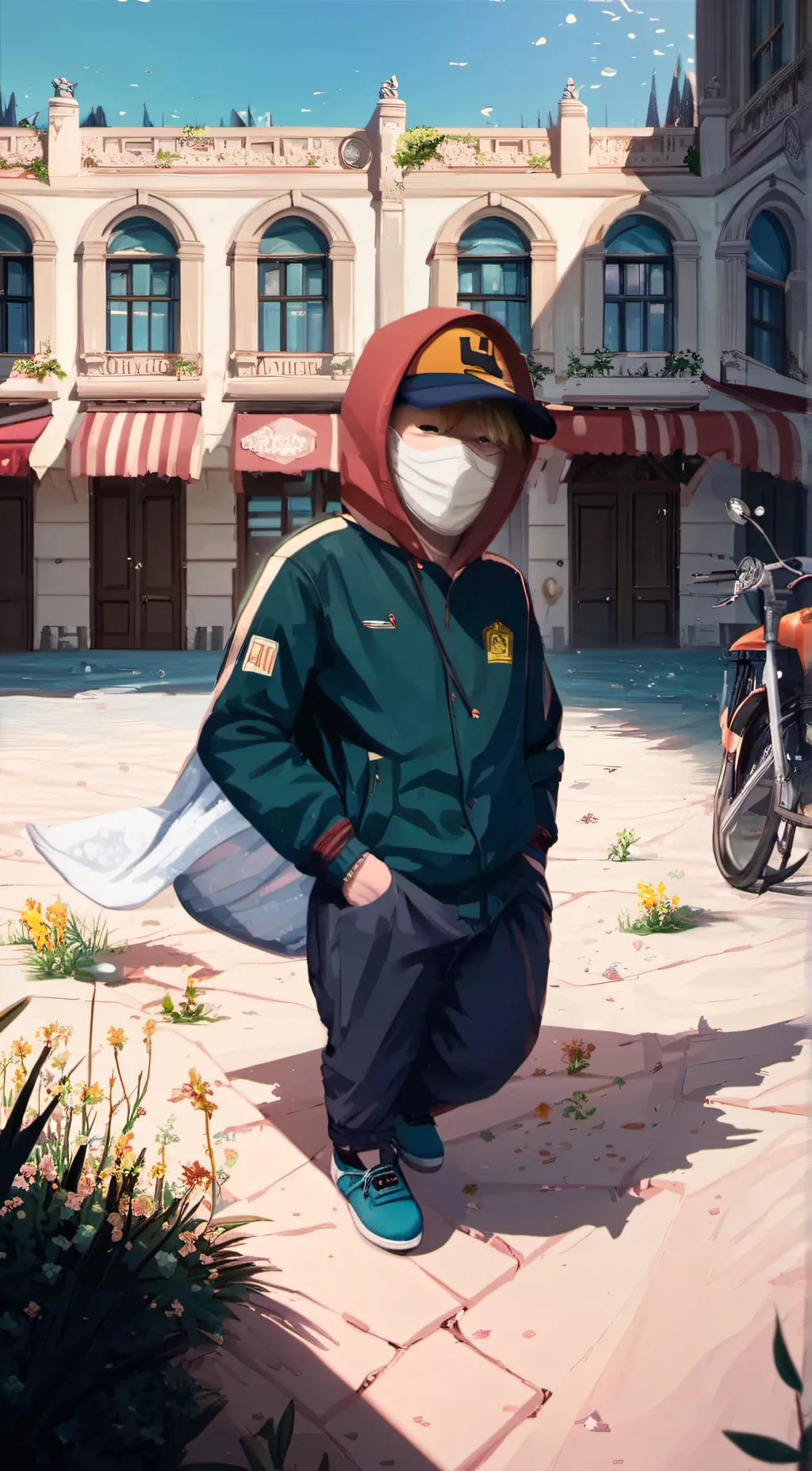 Talkie AI - Chat with Flower man