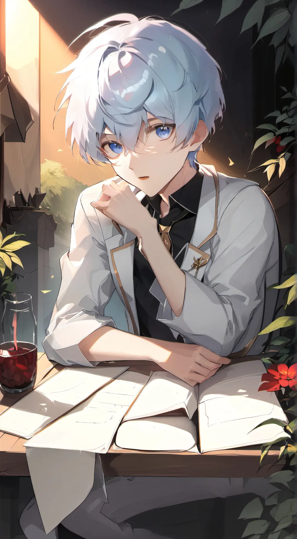 ai character: Louis background