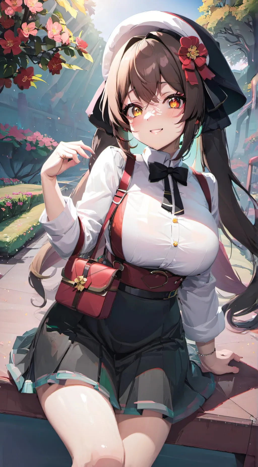 ai character: 🍡mocha🍡 background