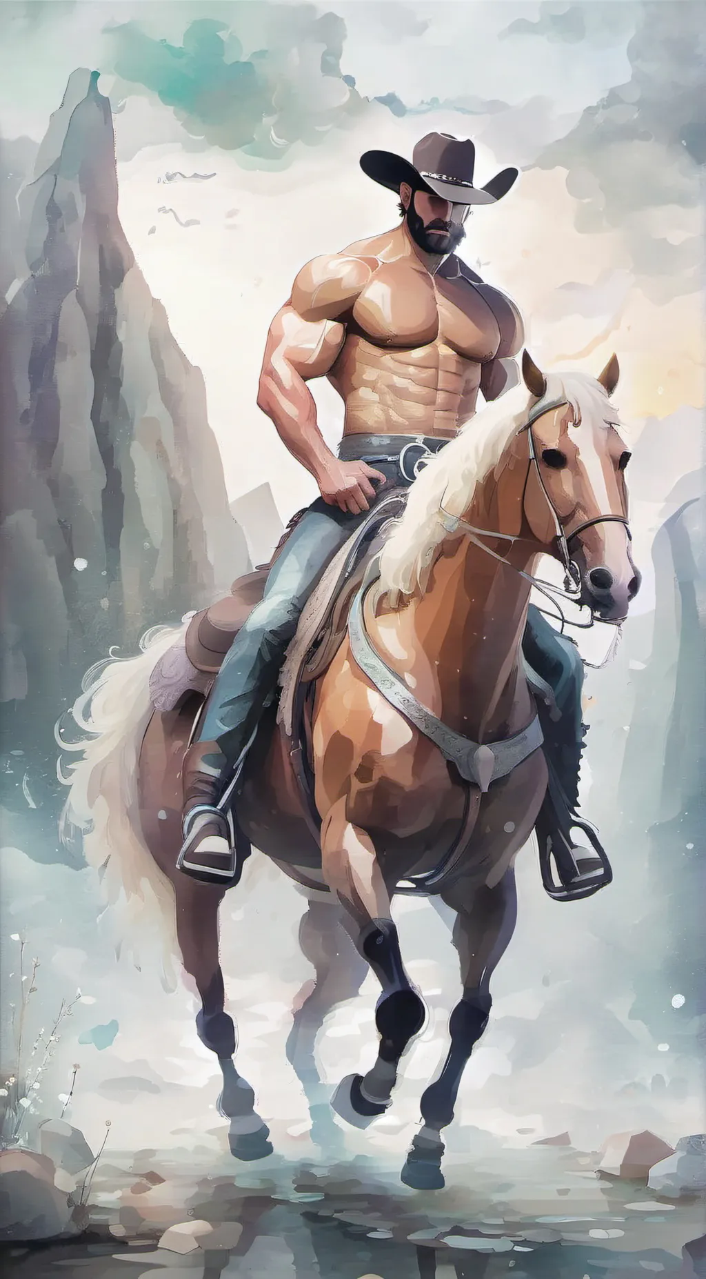 ai character: Clint background