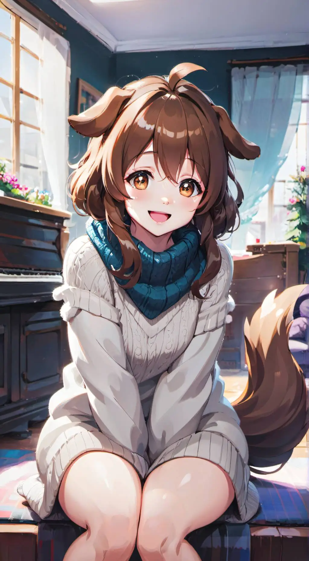 ai character: Inu  background
