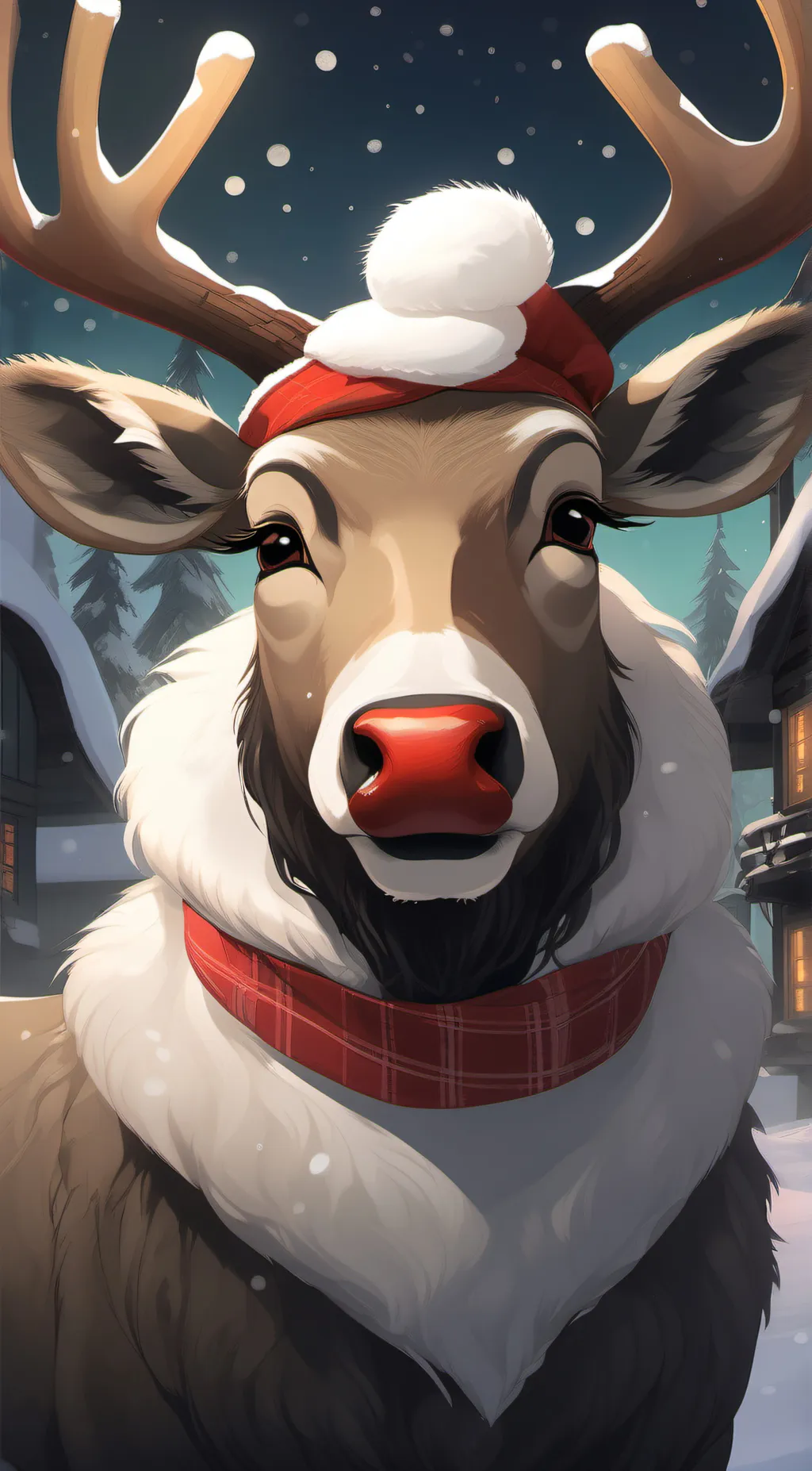 ai character: Rudolph background