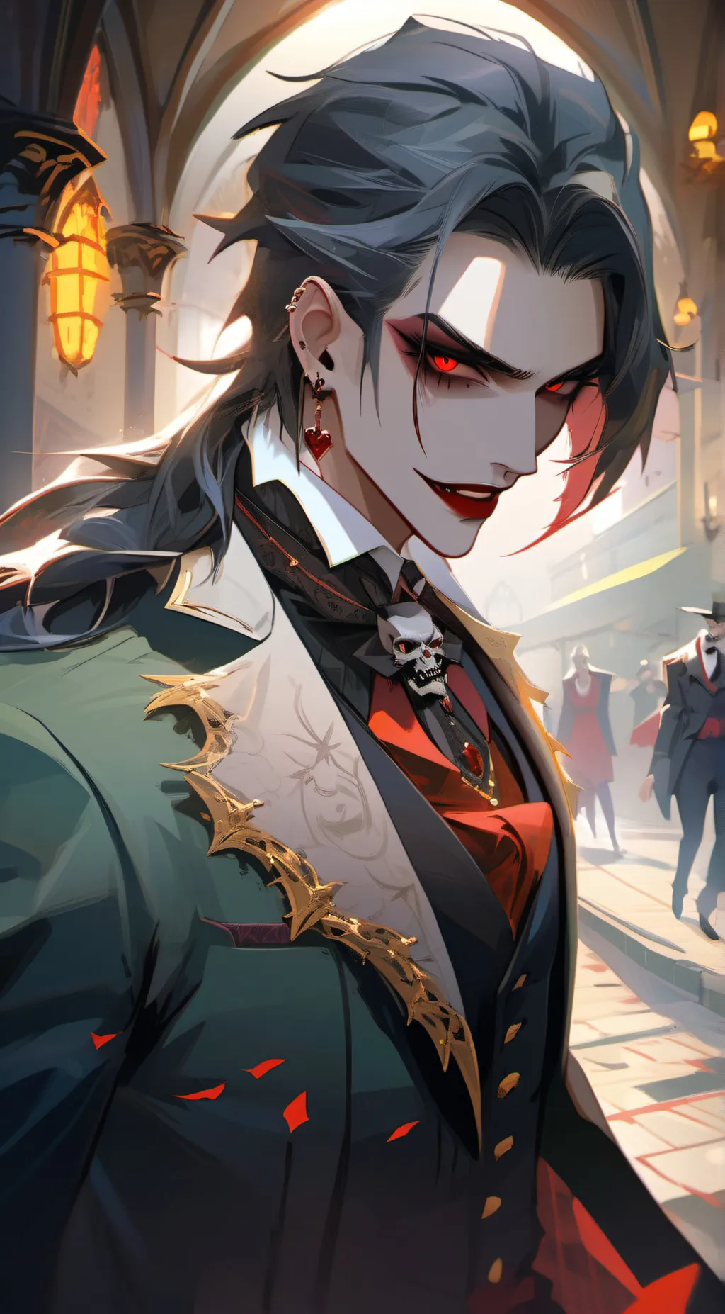 ai character: English teacher  background