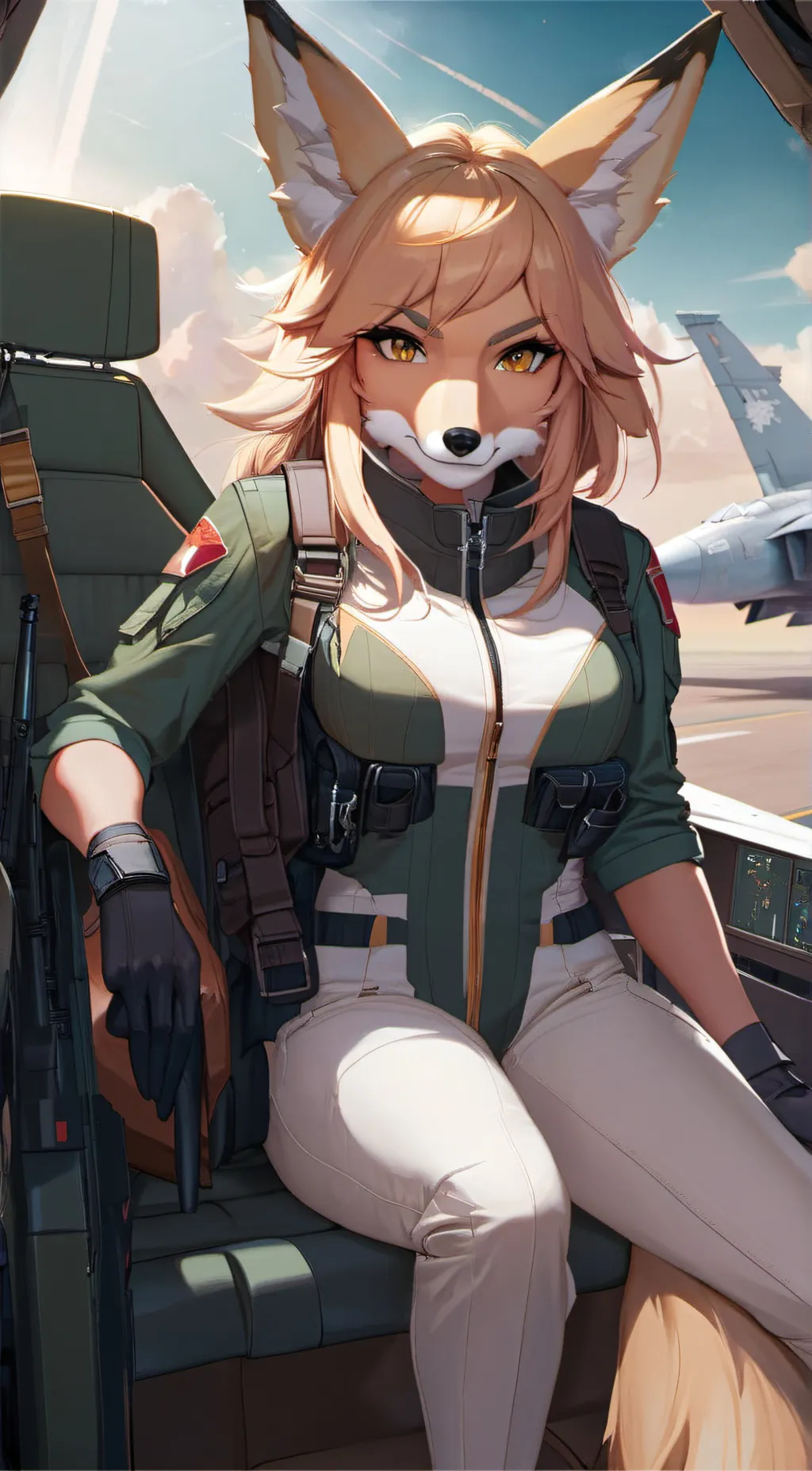 ai character: Kara (alpha 2) background