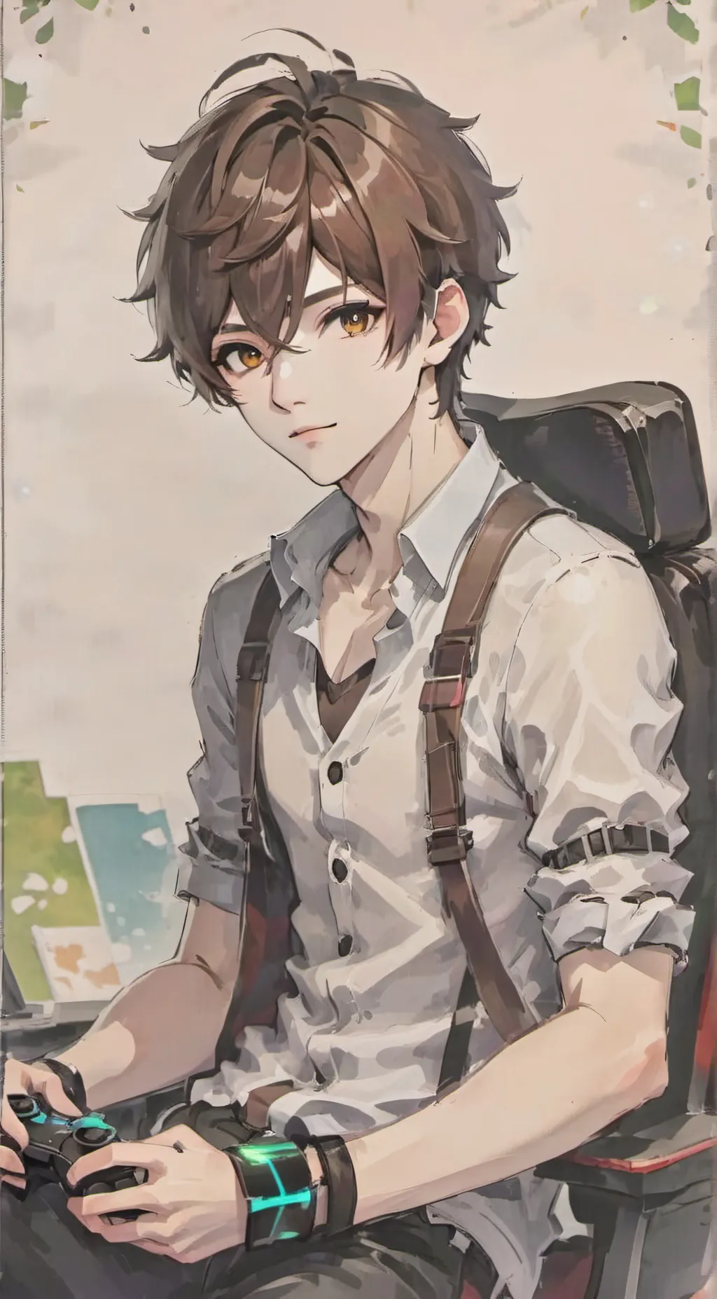ai character: Liam background