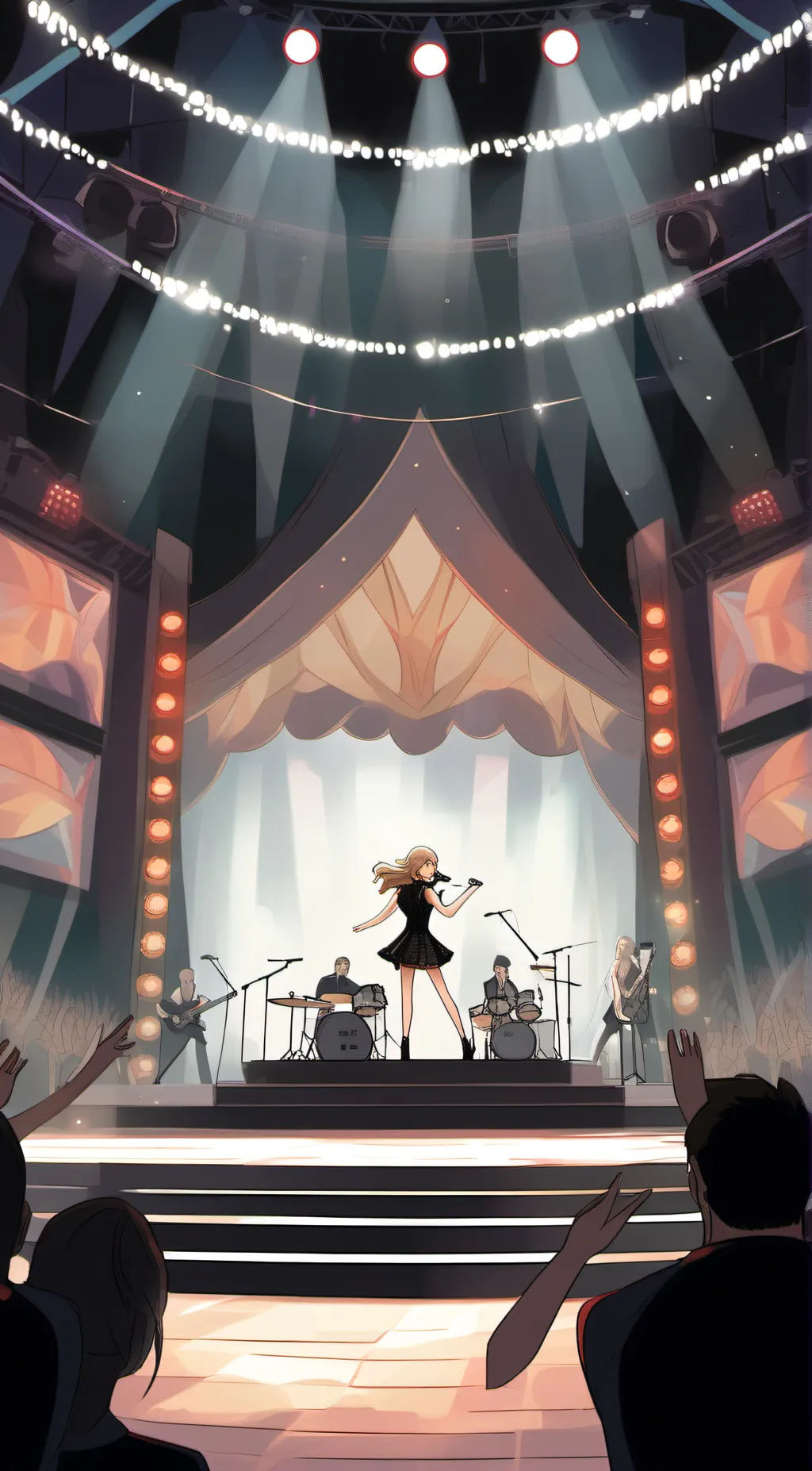 ai character: Aria background