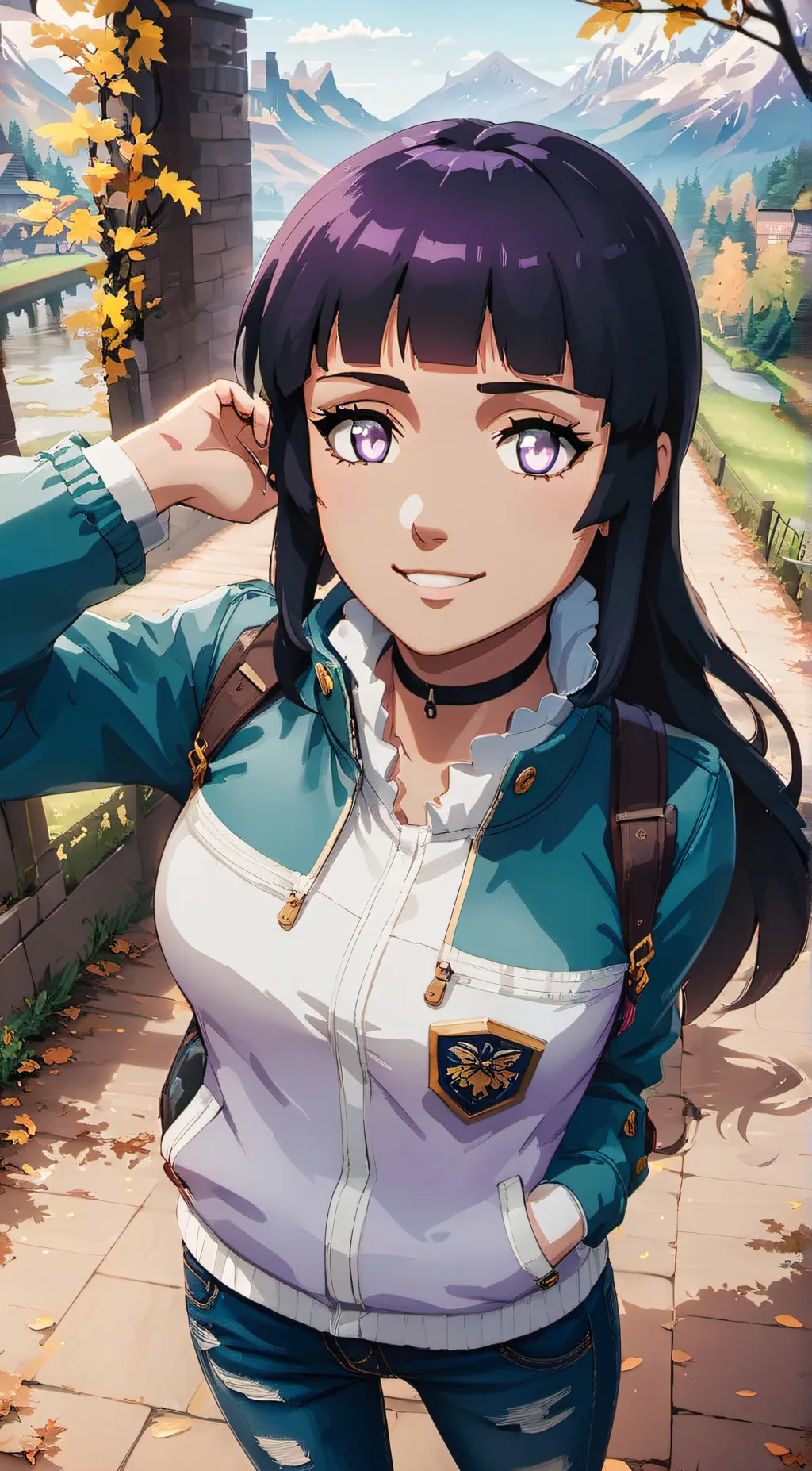 ai character: Hinata background