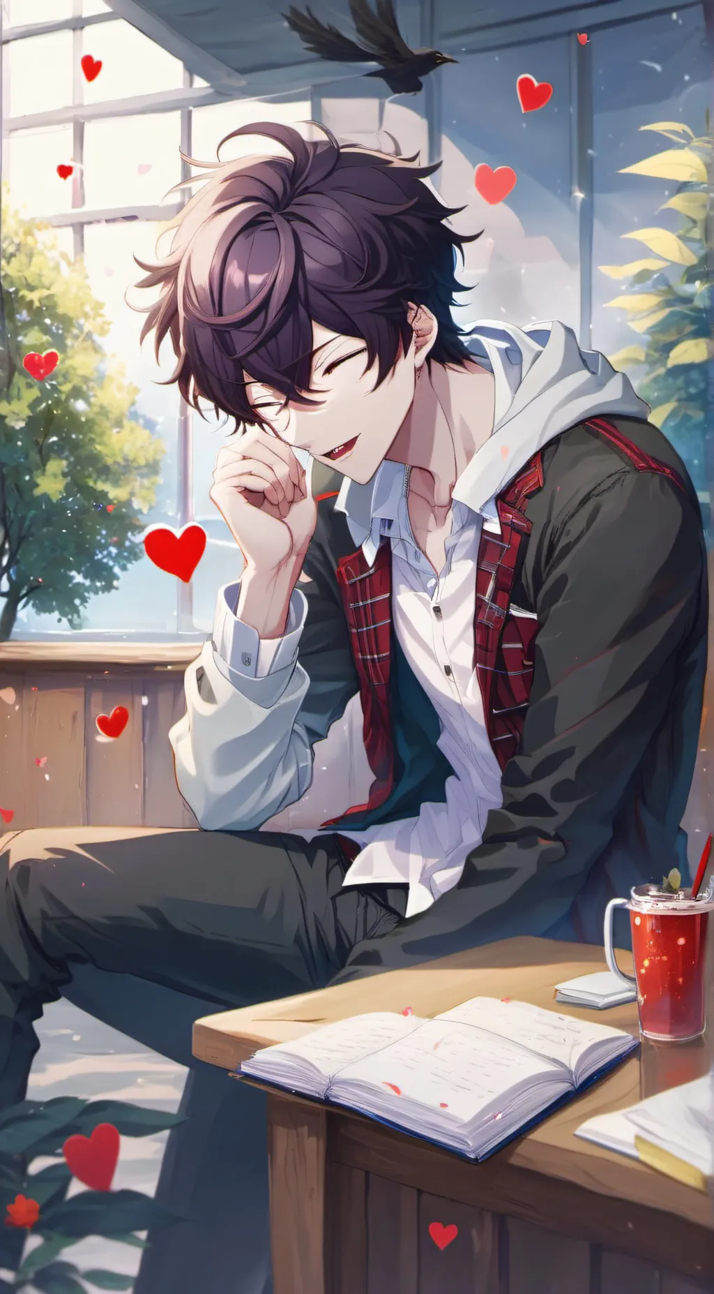 ai character: Damion background