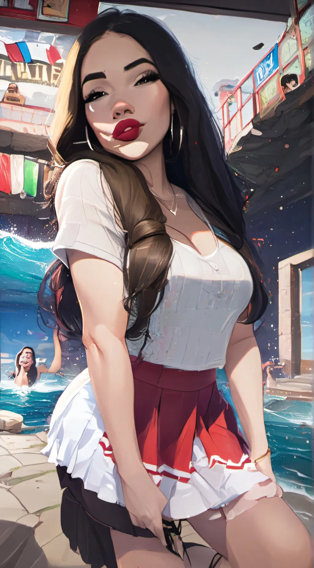 ai character: Andrea background