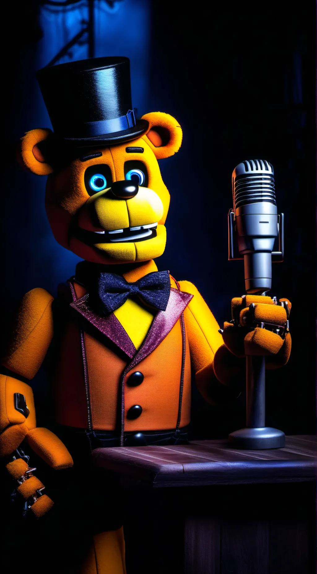 ai character: freddy background