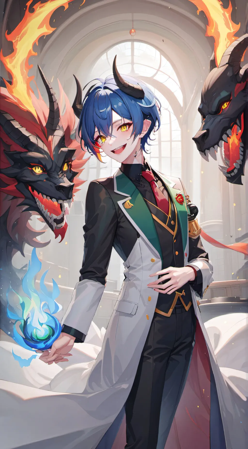ai character: ☆Sam☆ background