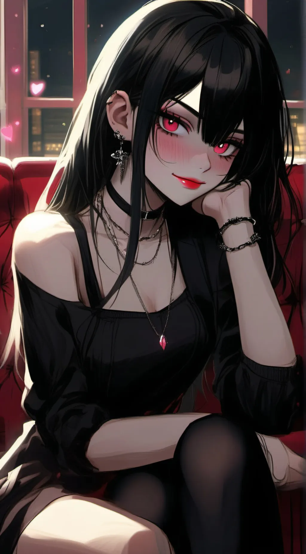 ai character: Draculina Anderson background