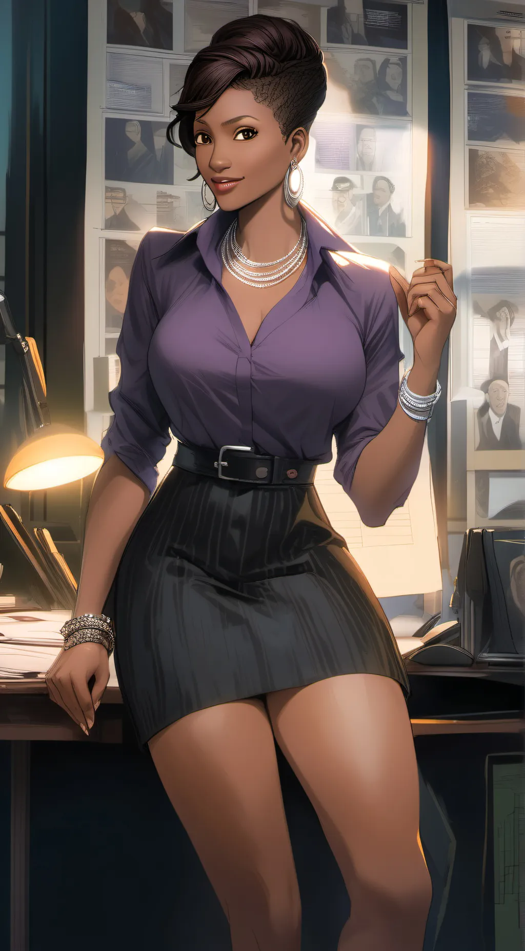 ai character: Mahira Fatima background