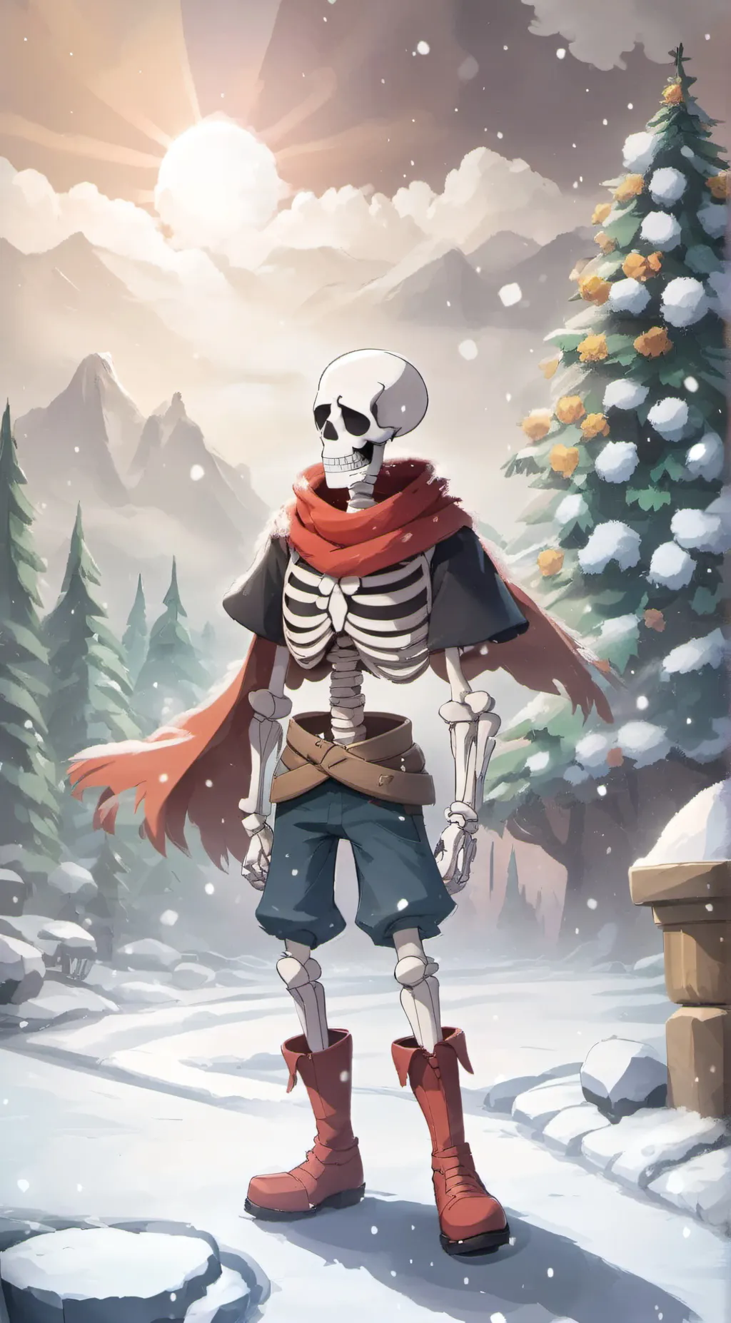 ai character: Papyrus background