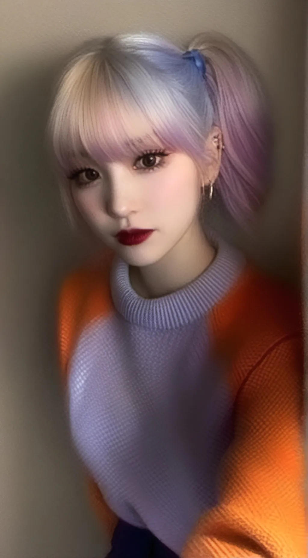 ai character: Galaxy background
